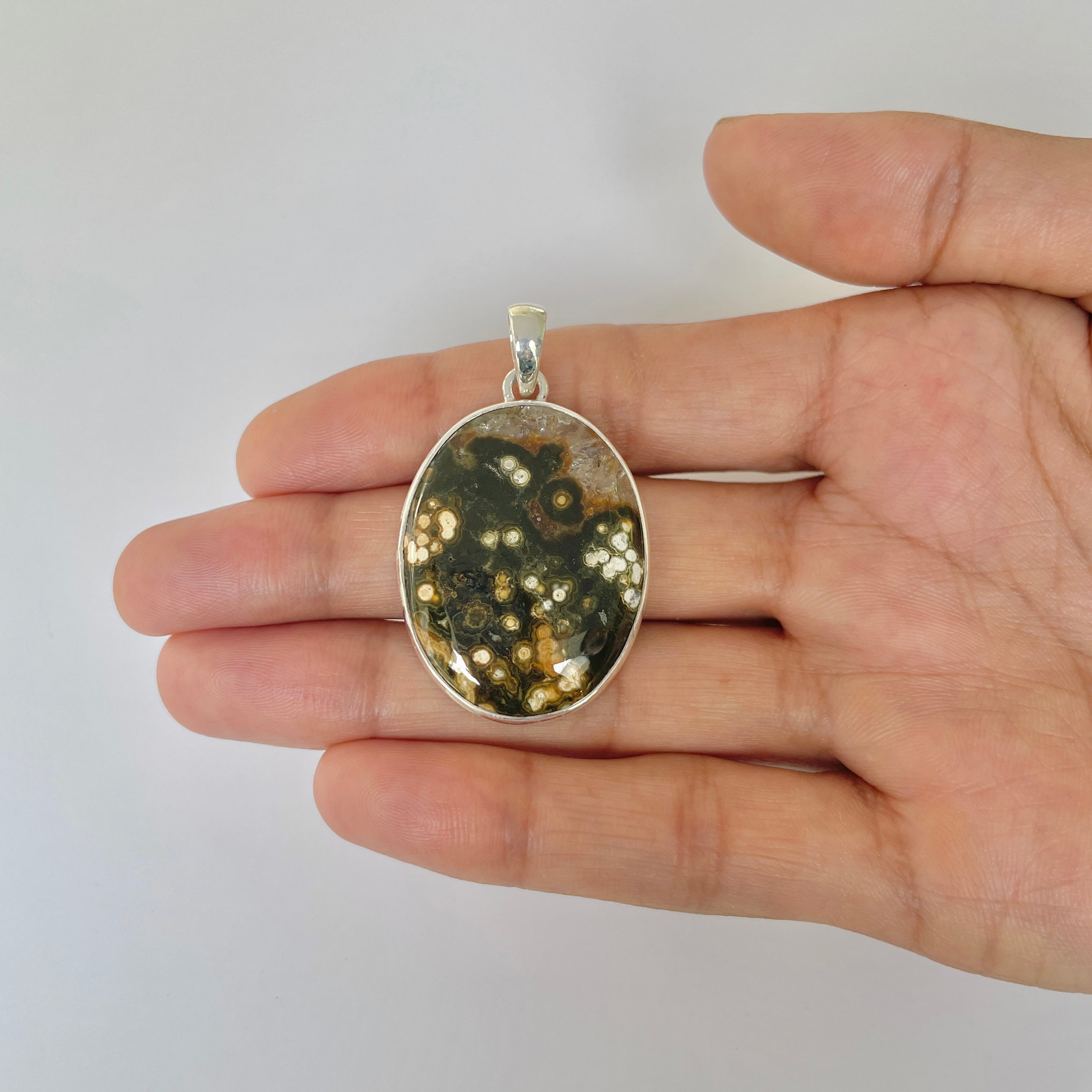 Ocean Jasper Pendant-(OCJ-1-12)