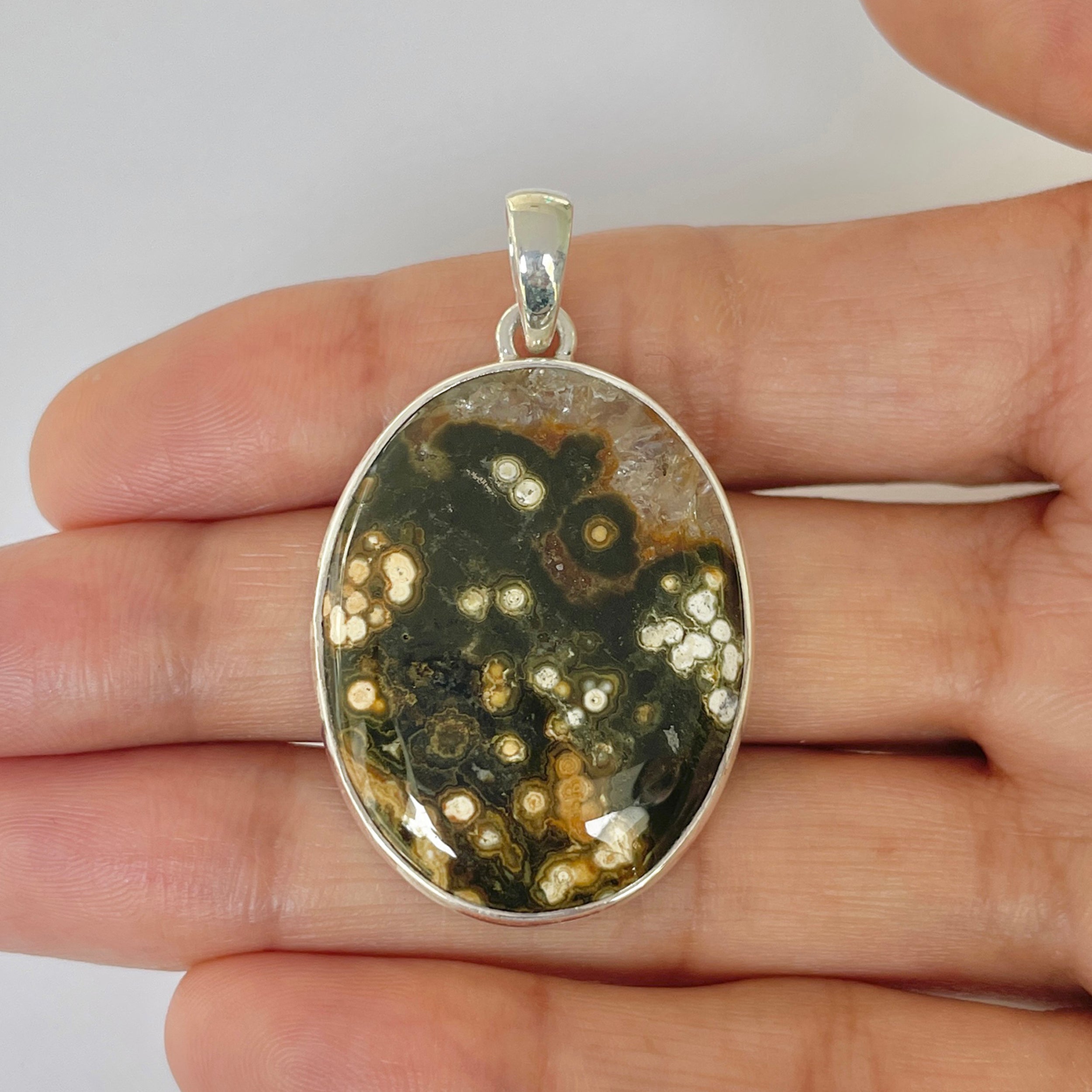Ocean Jasper Pendant-(OCJ-1-12)