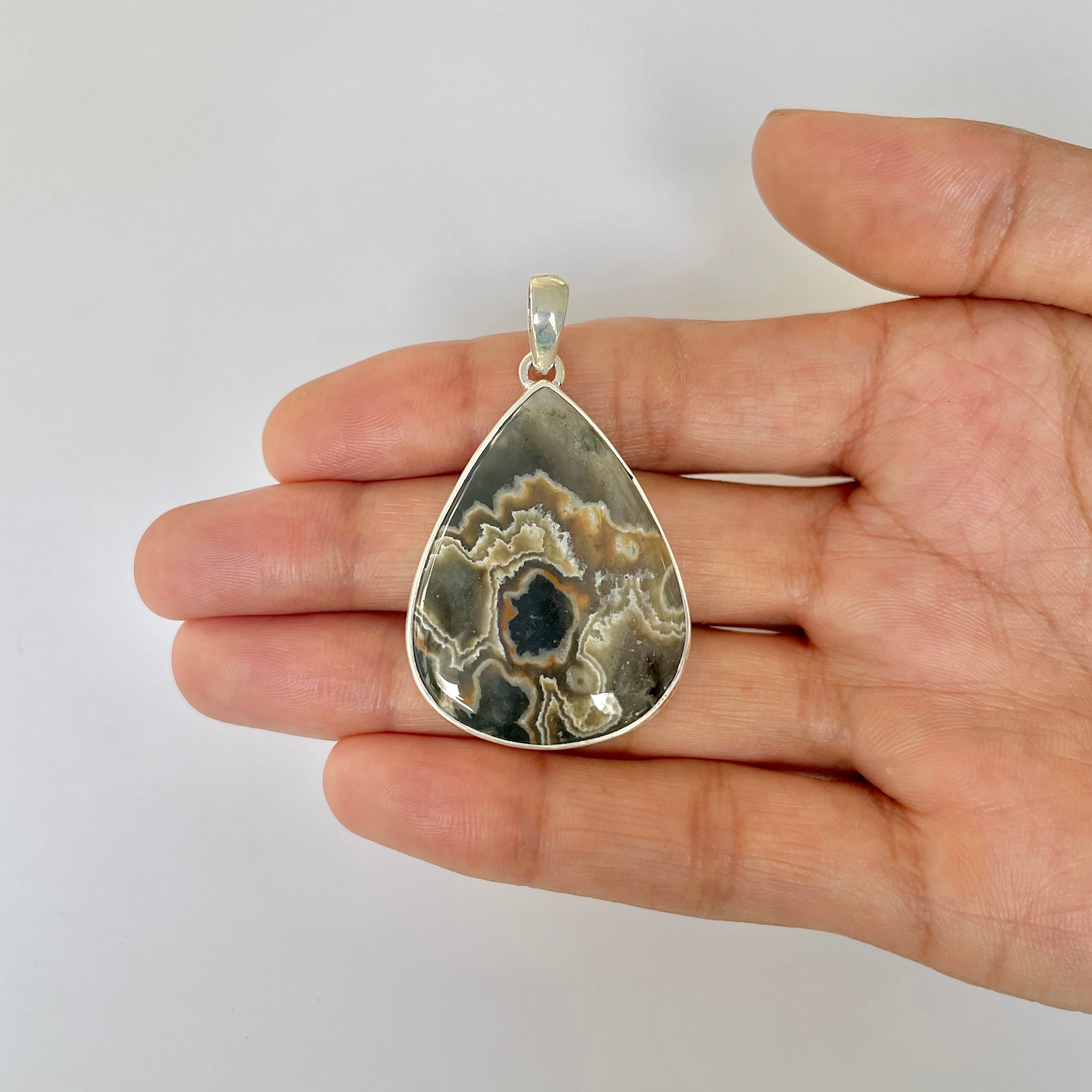 Ocean Jasper Pendant-(OCJ-1-14)