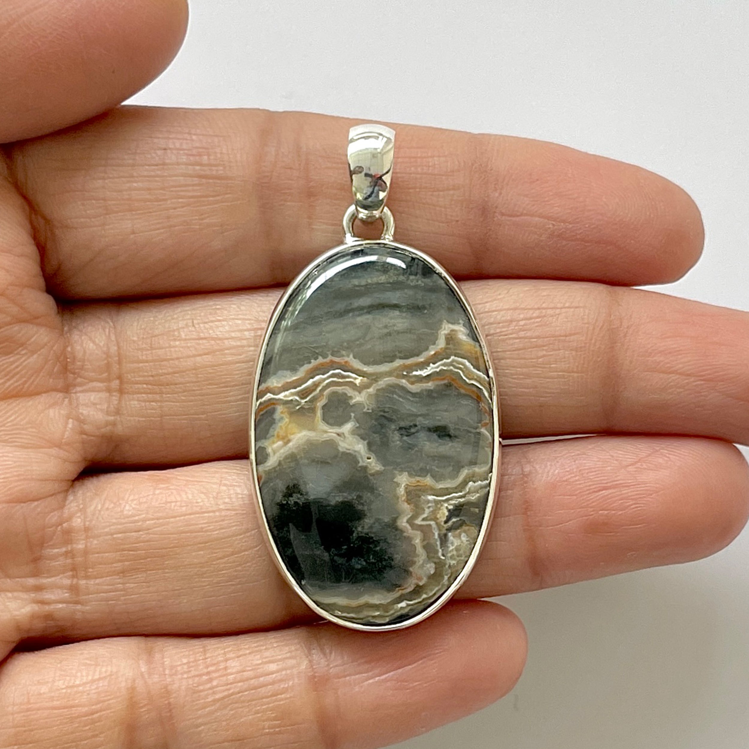 Ocean Jasper Pendant-(OCJ-1-15)