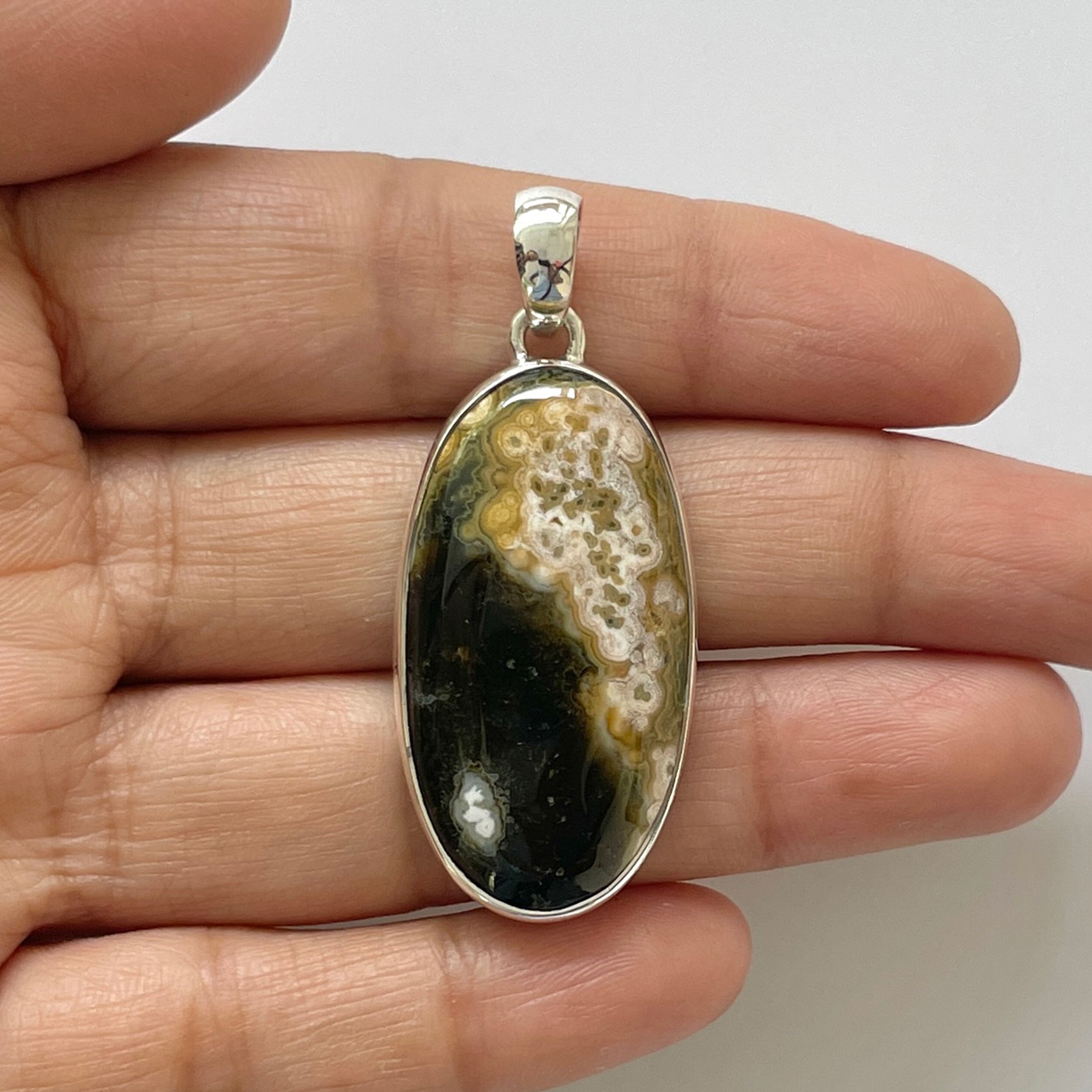 Ocean Jasper Pendant-(OCJ-1-16)