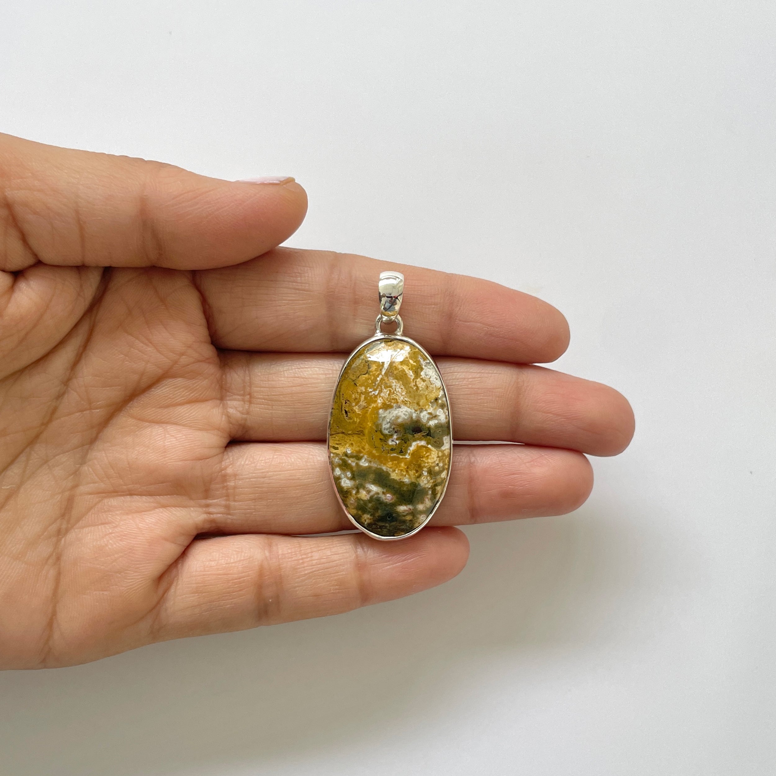 Ocean Jasper Pendant-(OCJ-1-18)