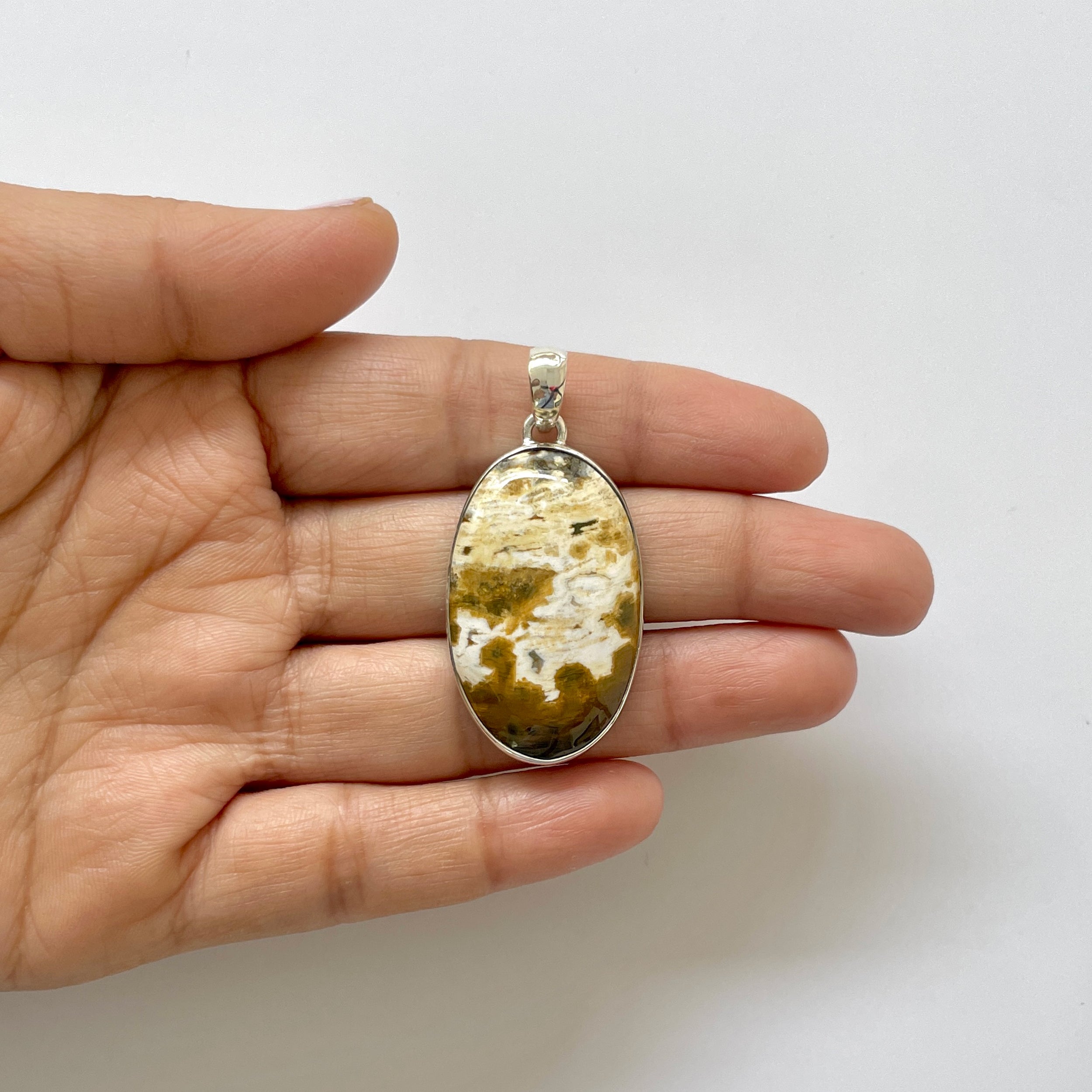 Ocean Jasper Pendant-(OCJ-1-19)