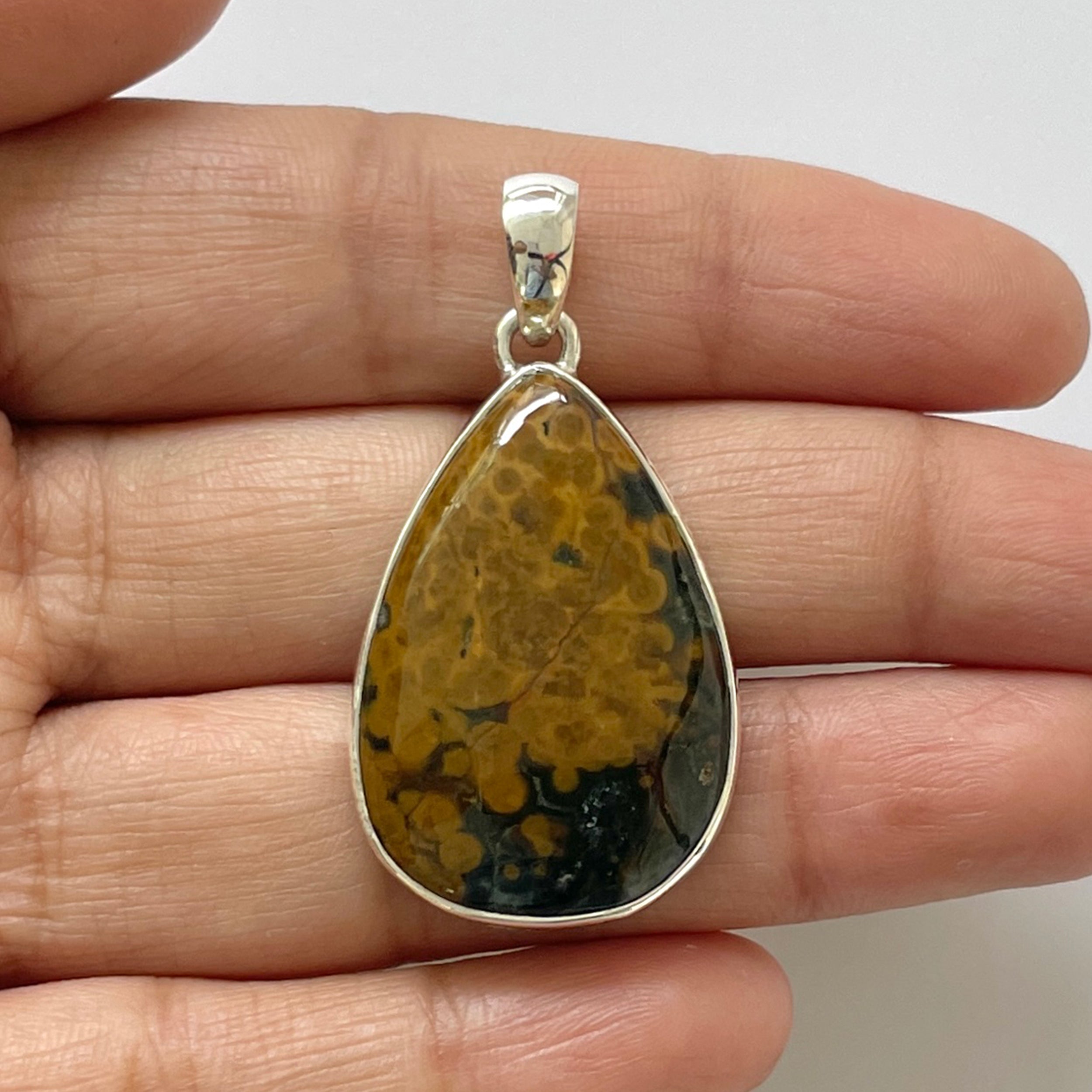 Ocean Jasper Pendant-(OCJ-1-20)