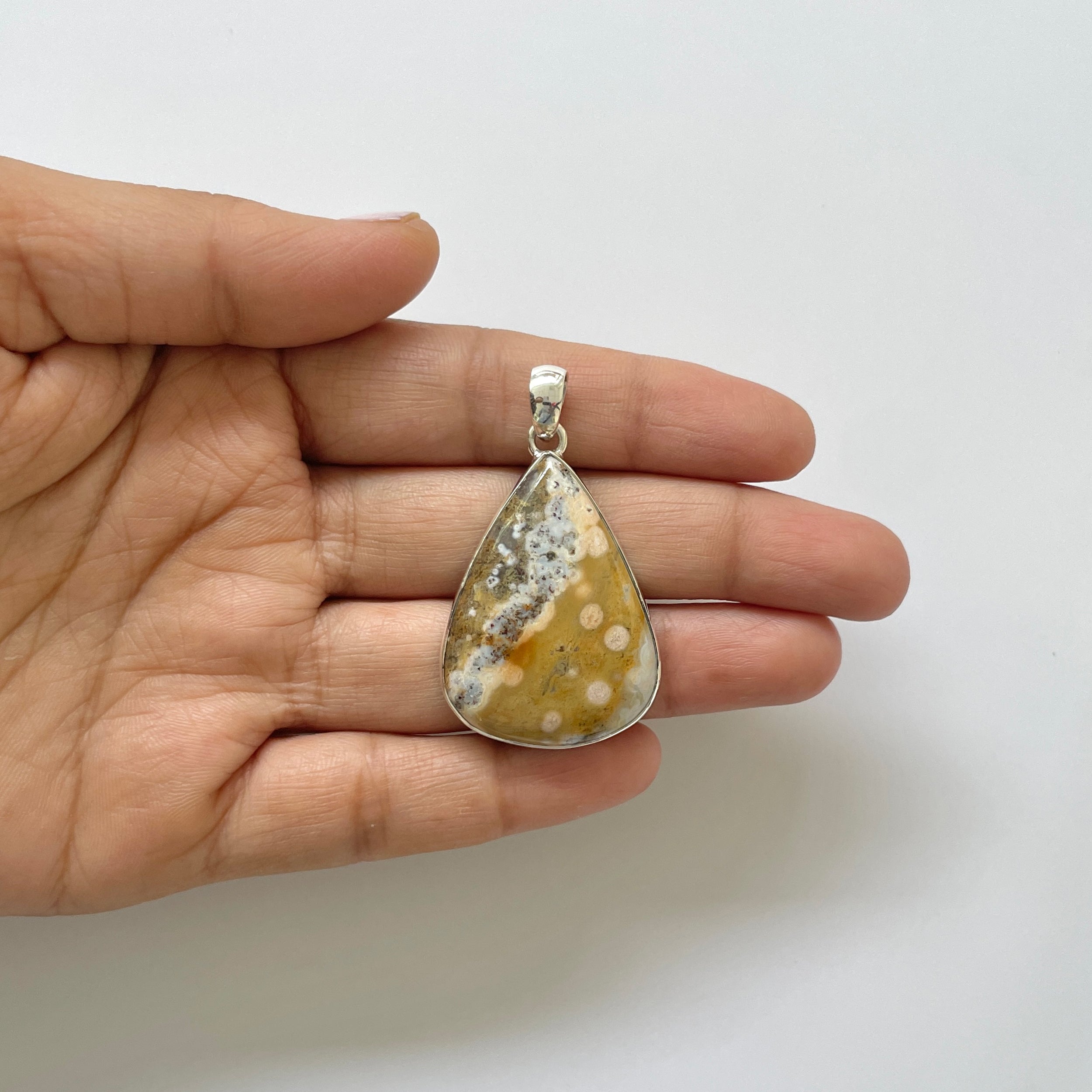 Ocean Jasper Pendant-(OCJ-1-21)
