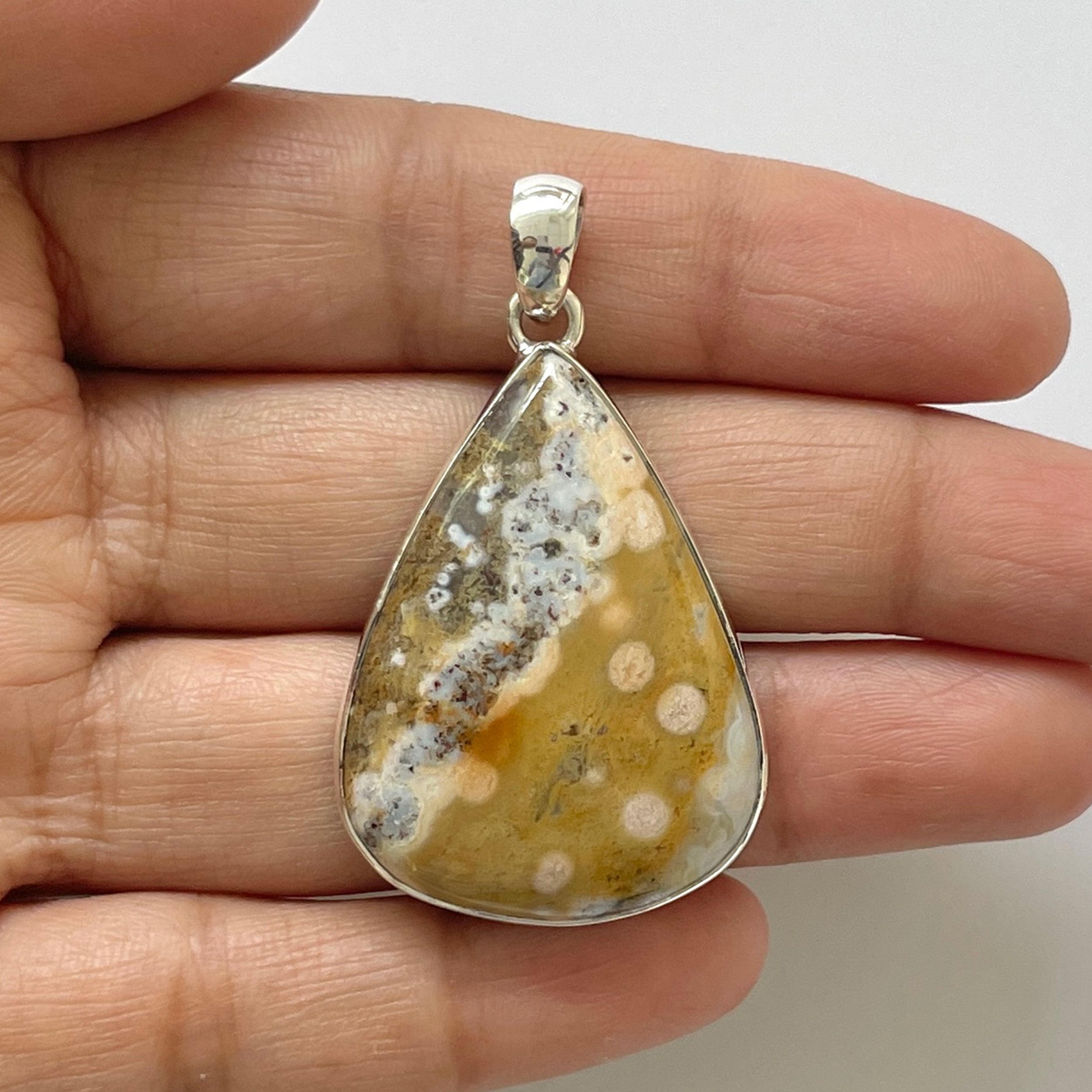 Ocean Jasper Pendant-(OCJ-1-21)
