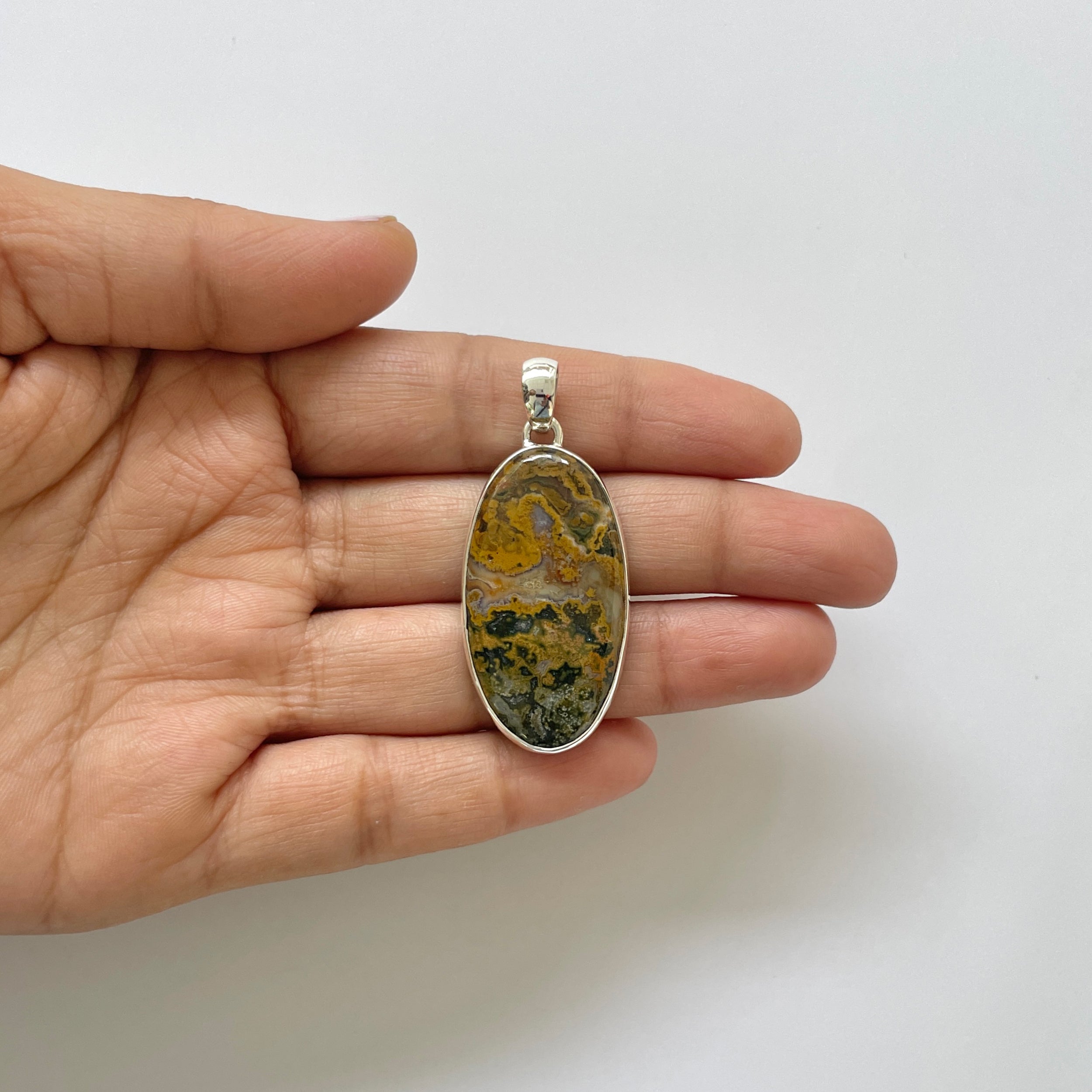 Ocean Jasper Pendant-(OCJ-1-23)