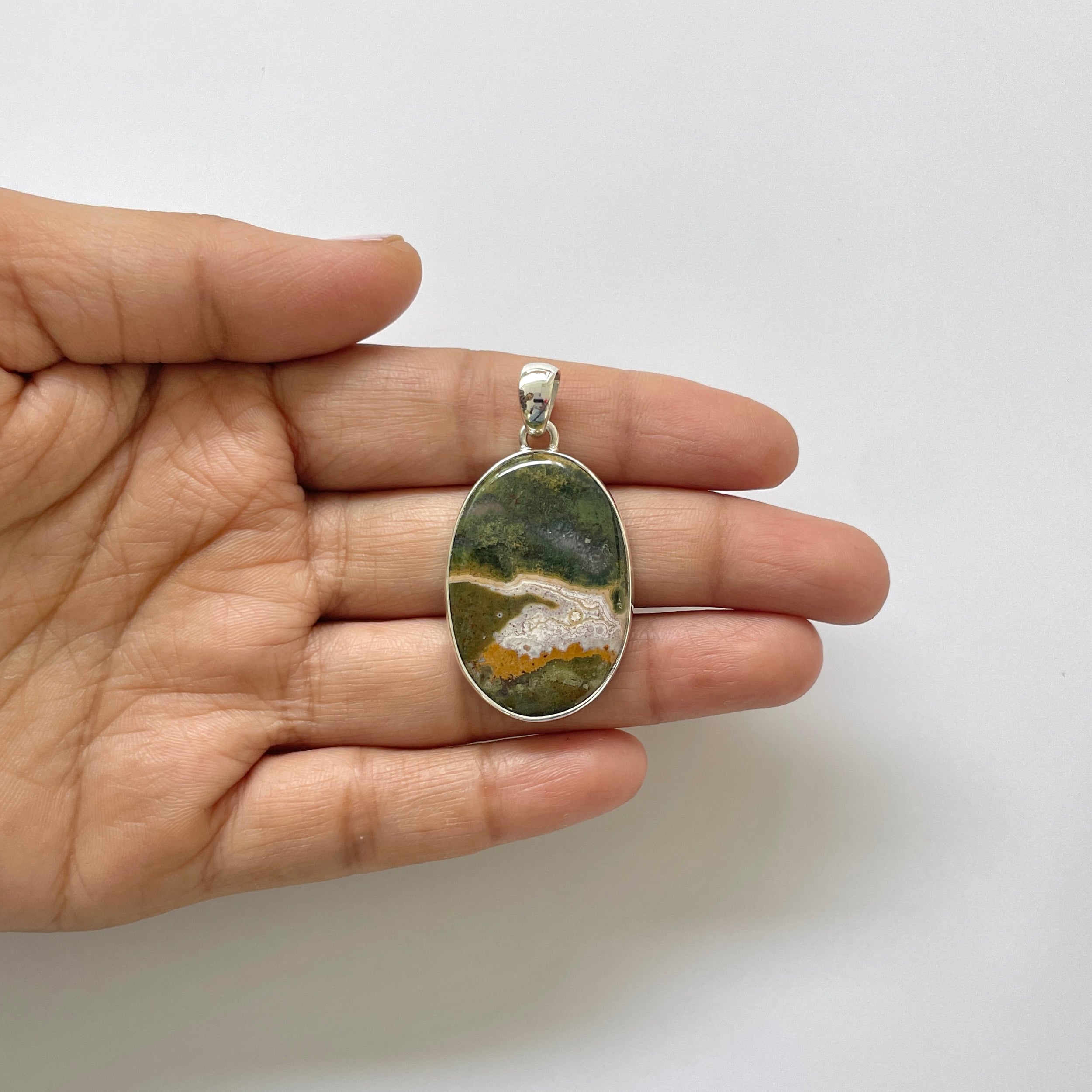 Ocean Jasper Pendant-(OCJ-1-25)