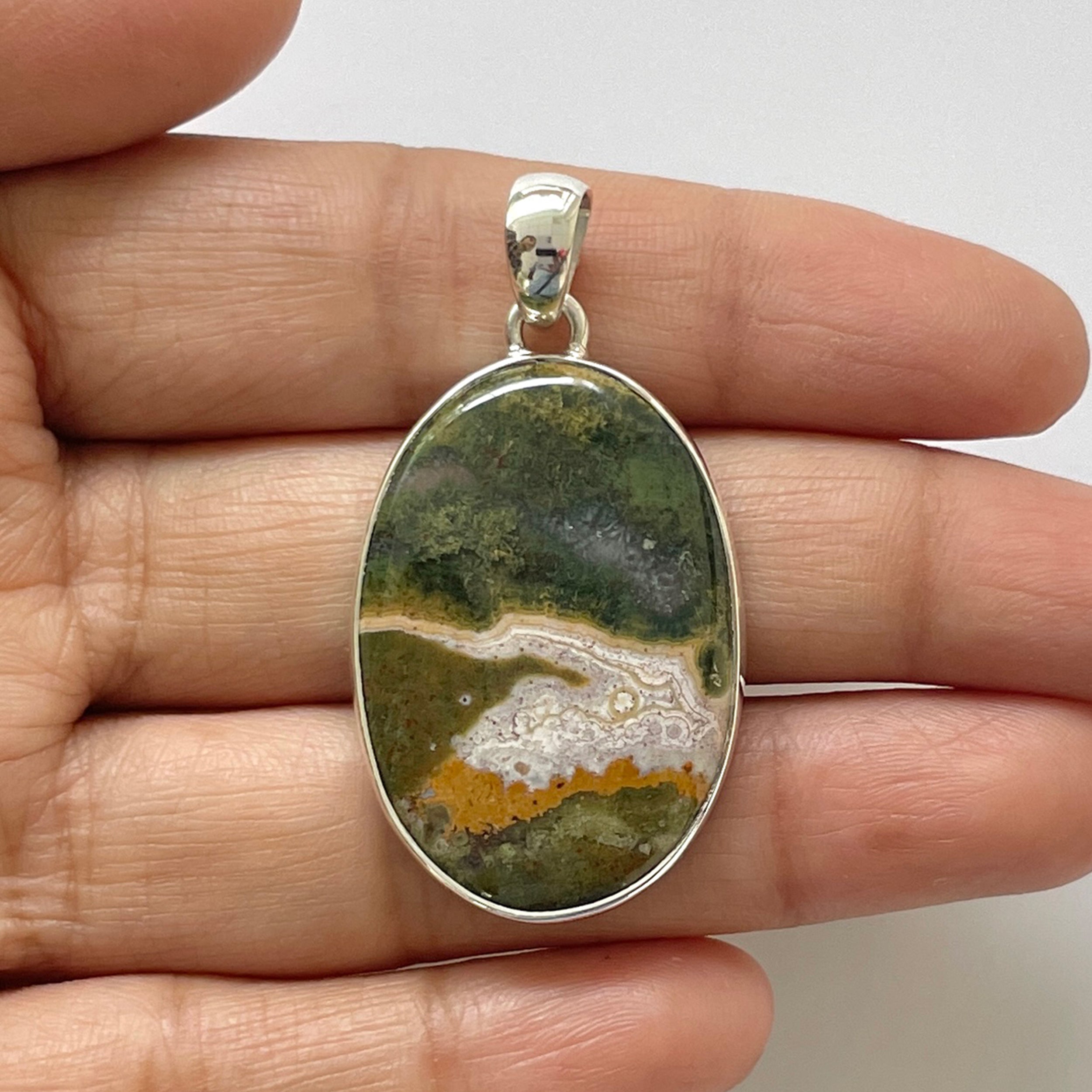 Ocean Jasper Pendant-(OCJ-1-25)