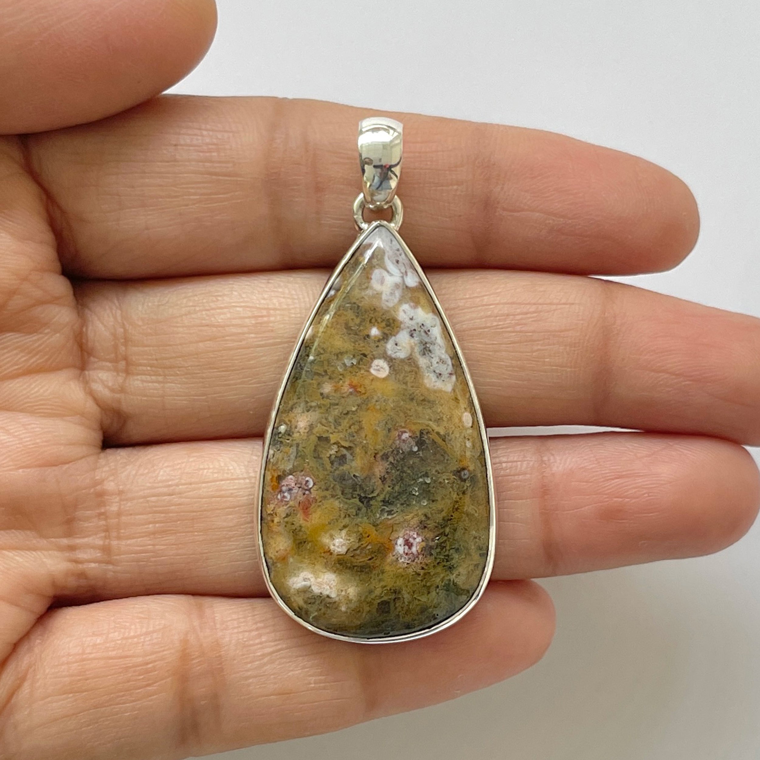 Ocean Jasper Pendant-(OCJ-1-26)