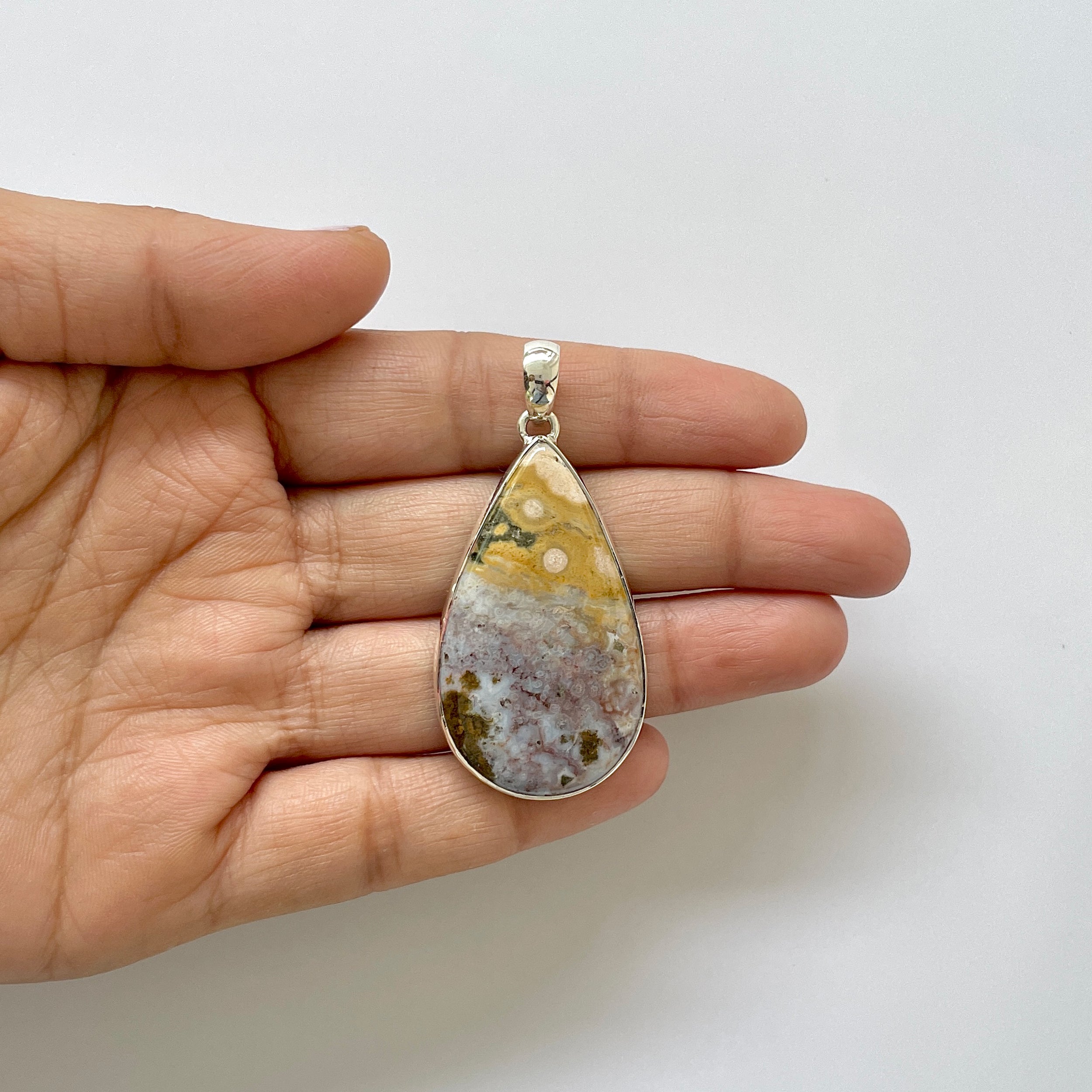 Ocean Jasper Pendant-(OCJ-1-28)
