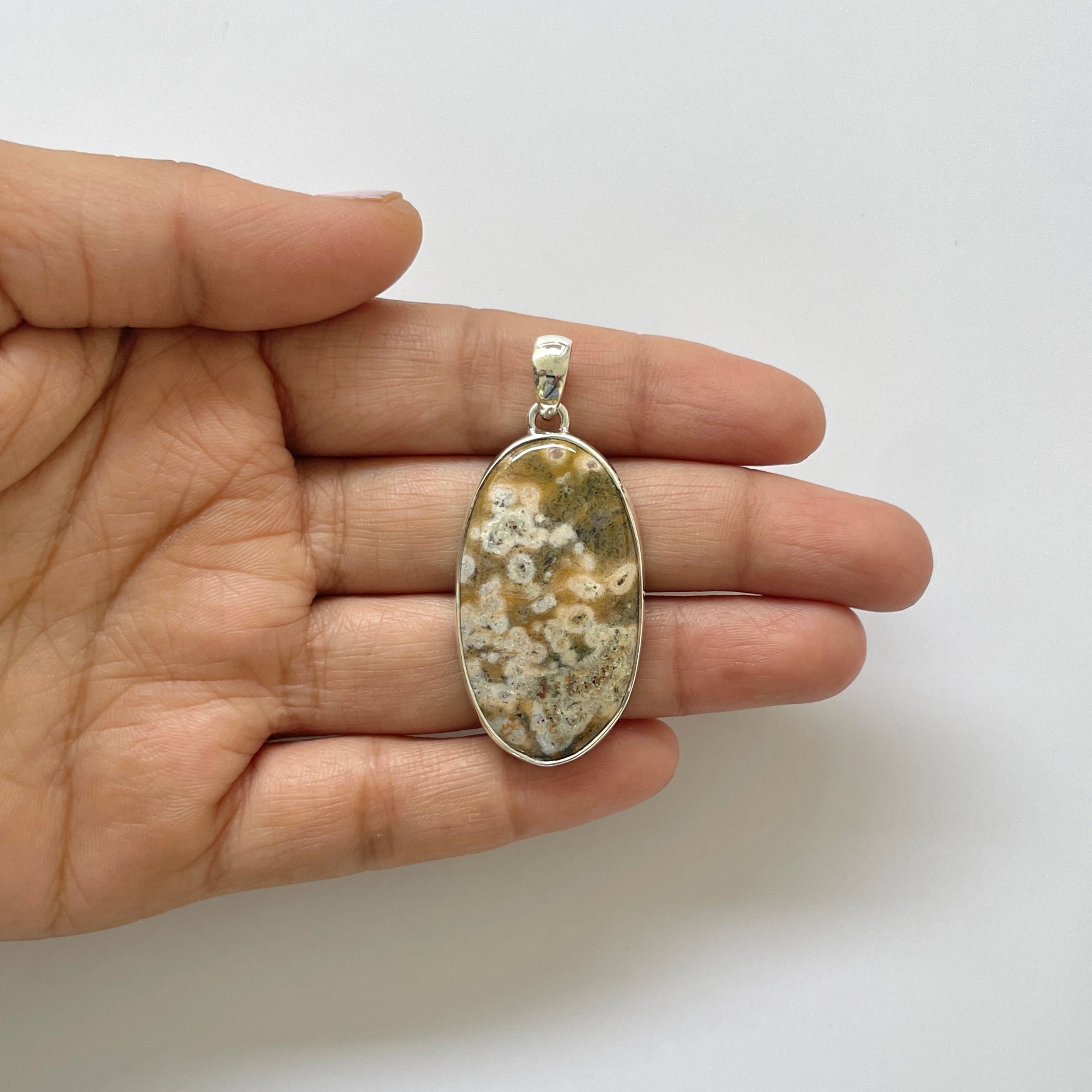 Ocean Jasper Pendant-(OCJ-1-29)