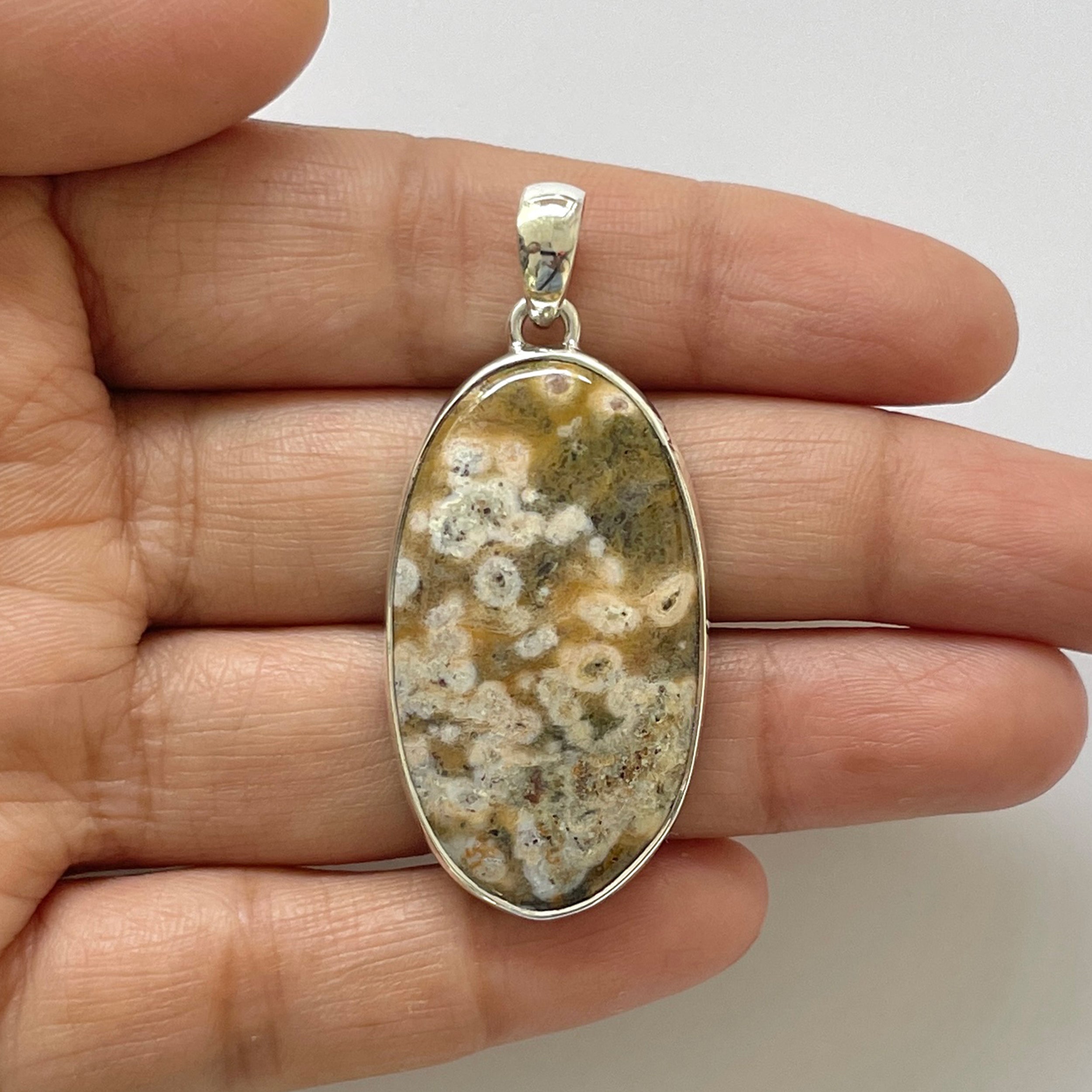 Ocean Jasper Pendant-(OCJ-1-29)