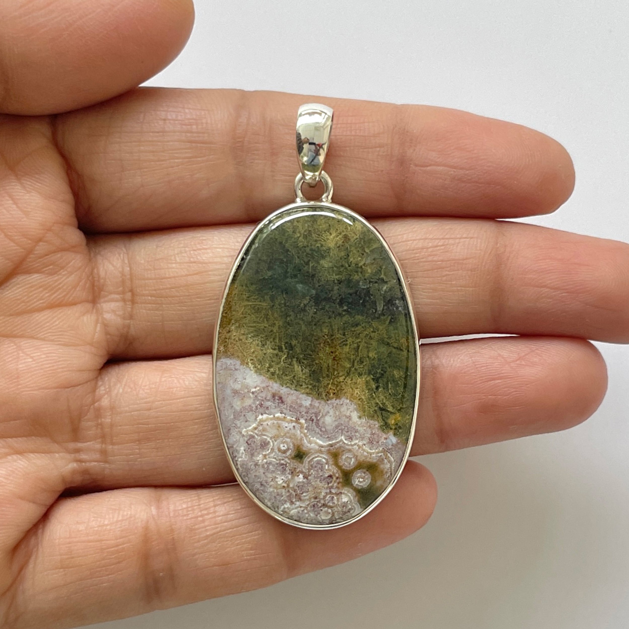Ocean Jasper Pendant-(OCJ-1-30)
