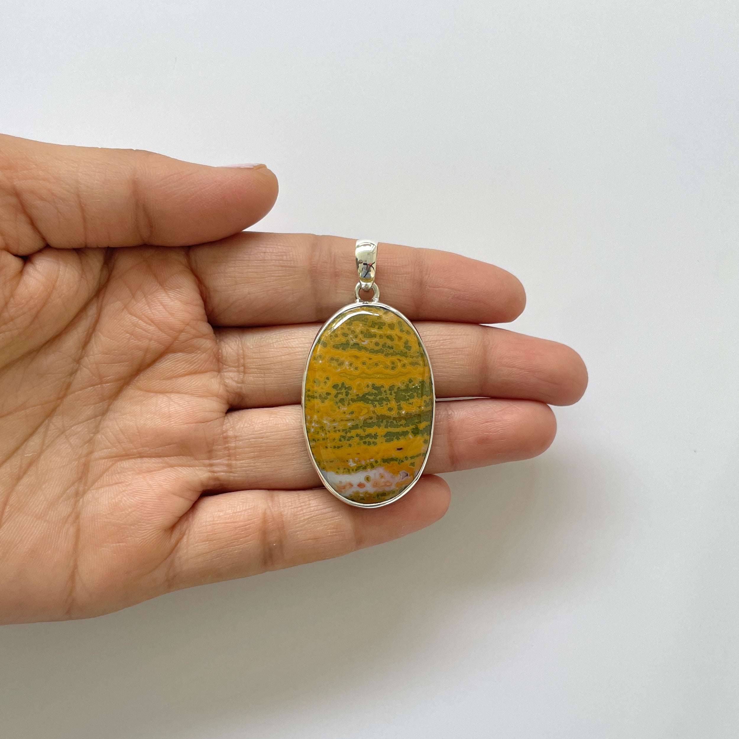 Ocean Jasper Pendant-(OCJ-1-35)