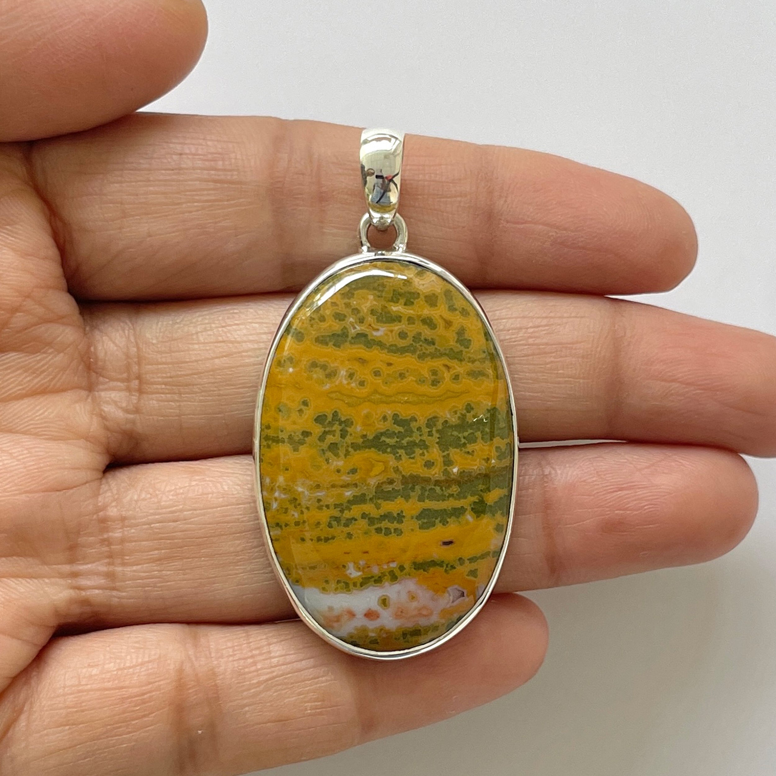 Ocean Jasper Pendant-(OCJ-1-35)