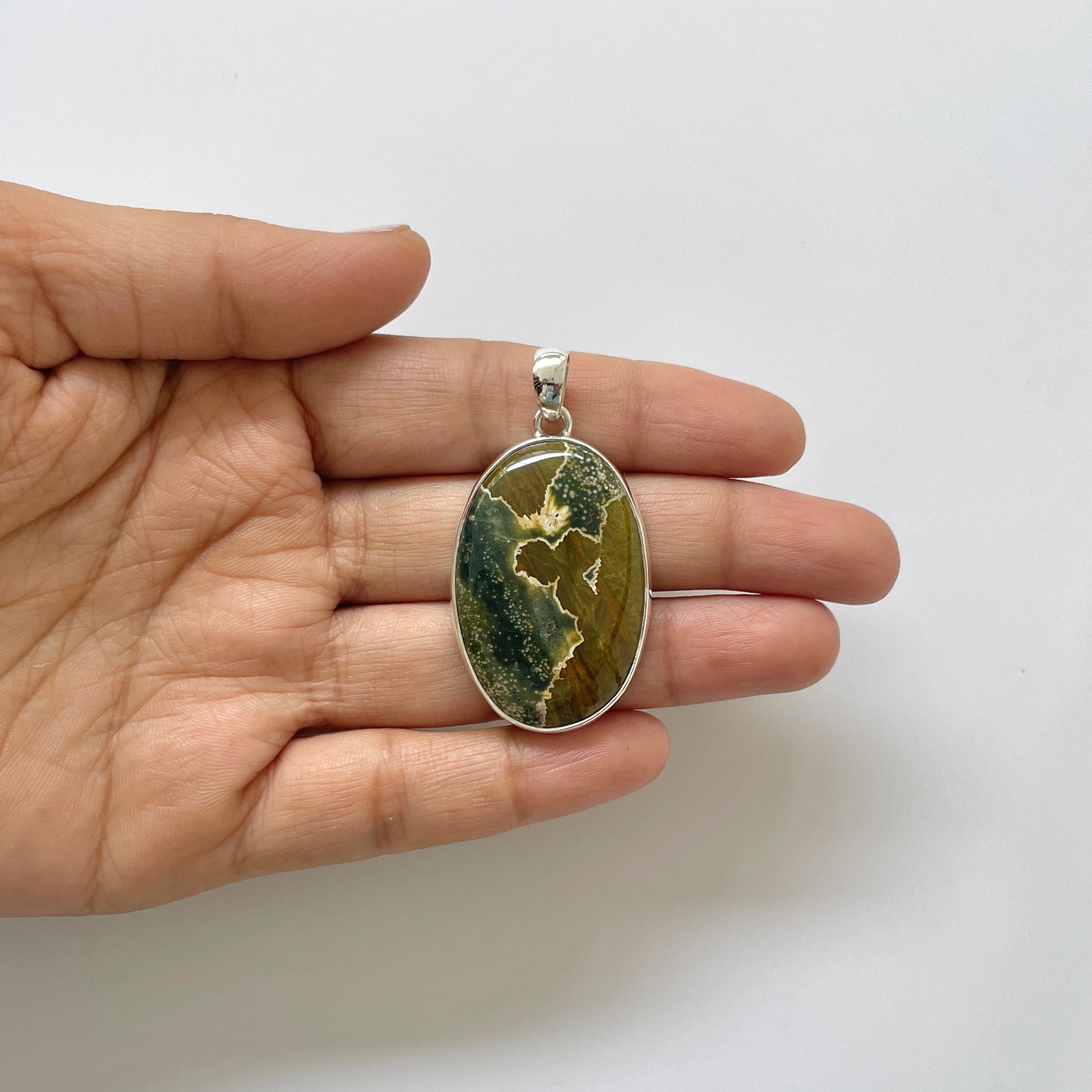 Ocean Jasper Pendant-(OCJ-1-36)