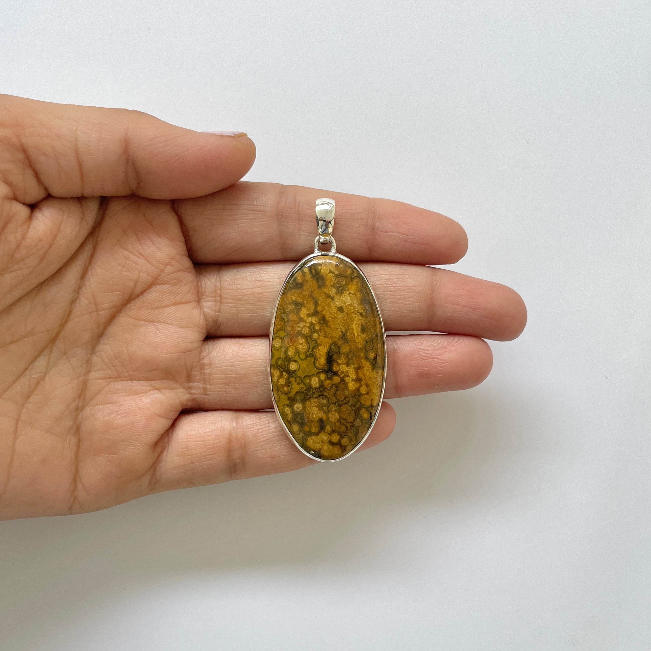Ocean Jasper Pendant-(OCJ-1-40)
