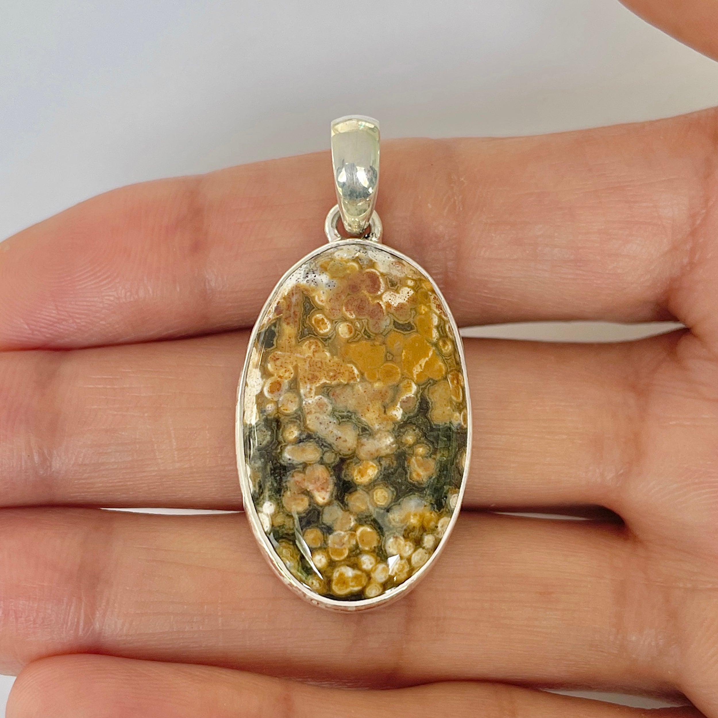 Ocean Jasper Pendant-(OCJ-1-7)