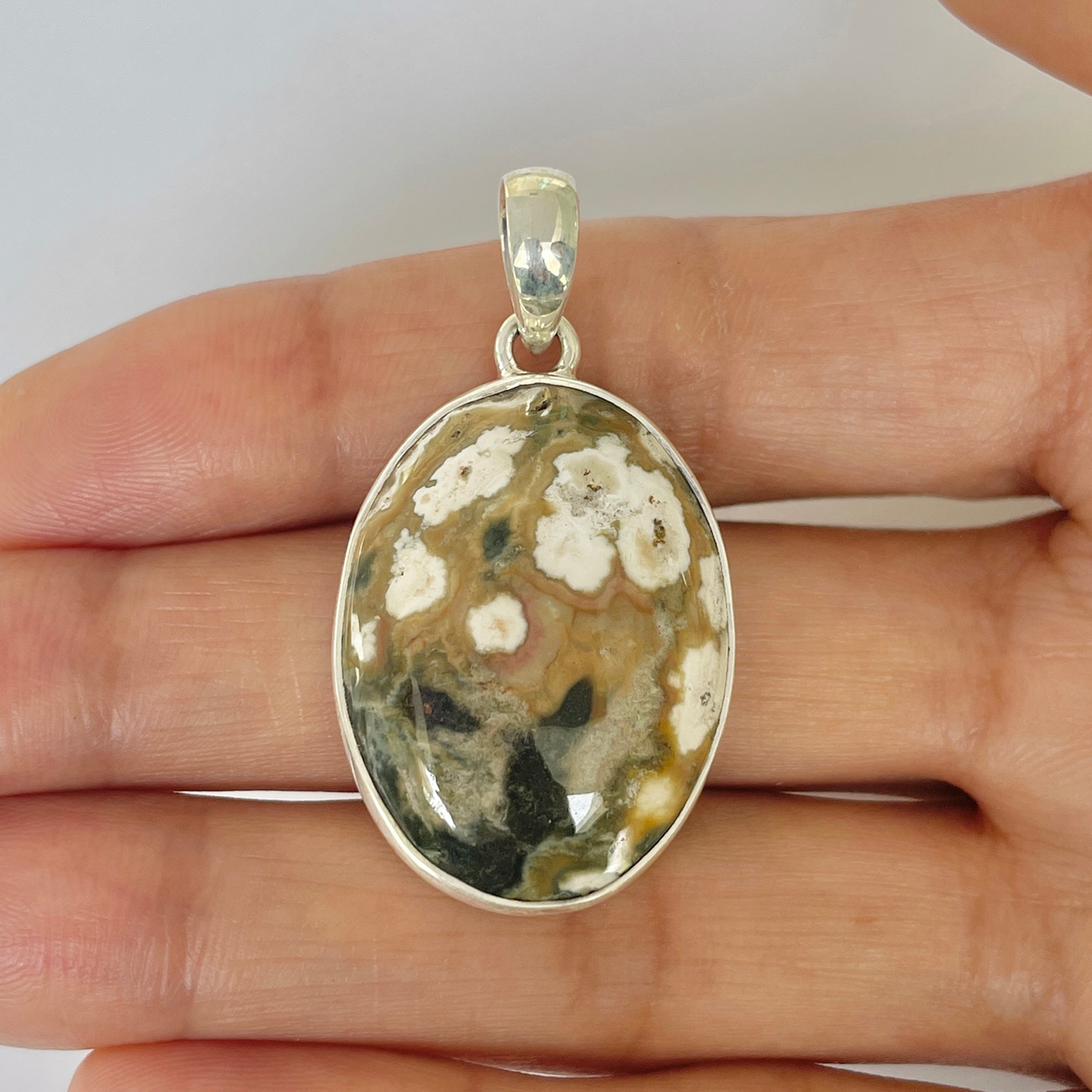 Ocean Jasper Pendant-(OCJ-1-8)