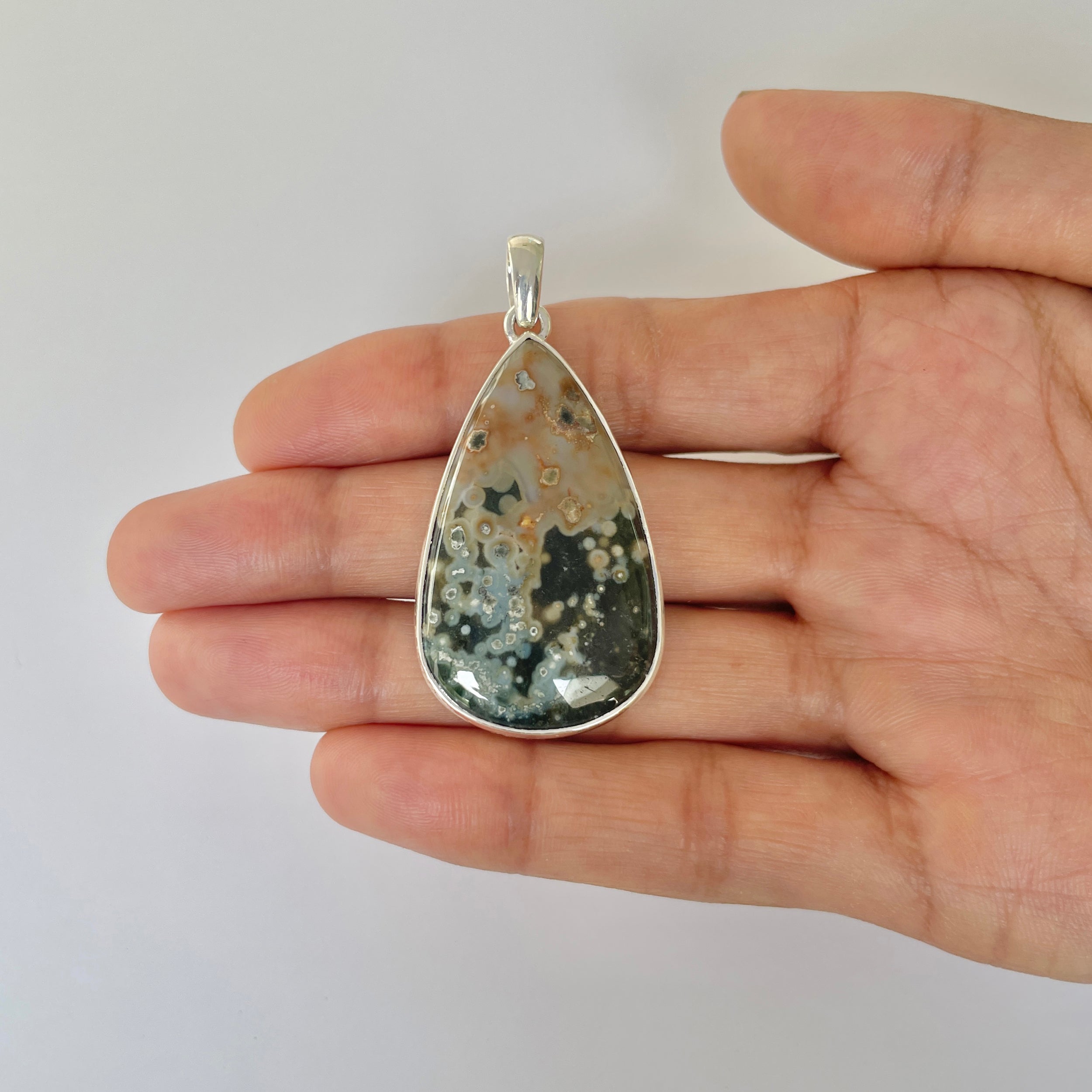 Ocean Jasper Pendant-(OCJ-1-9)