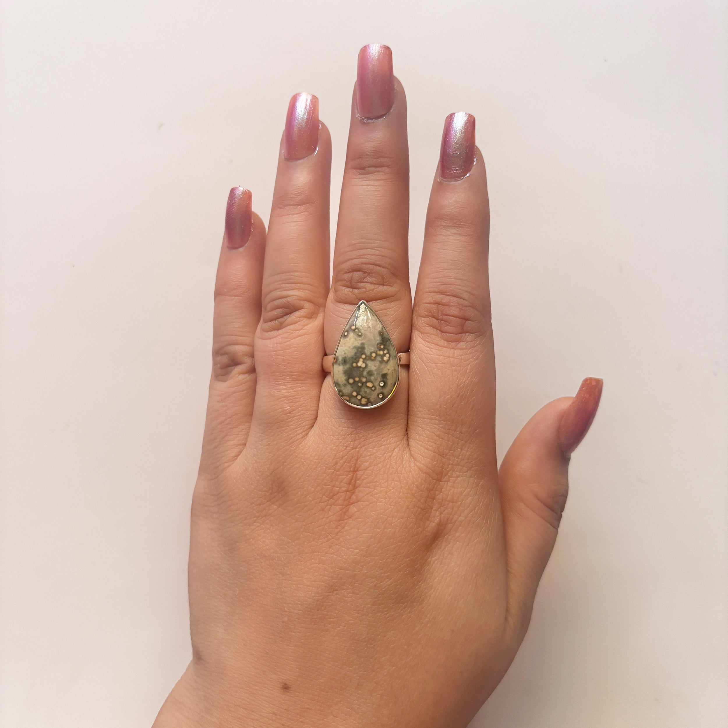 Ocean Jasper Ring-(OCJ-2-14)