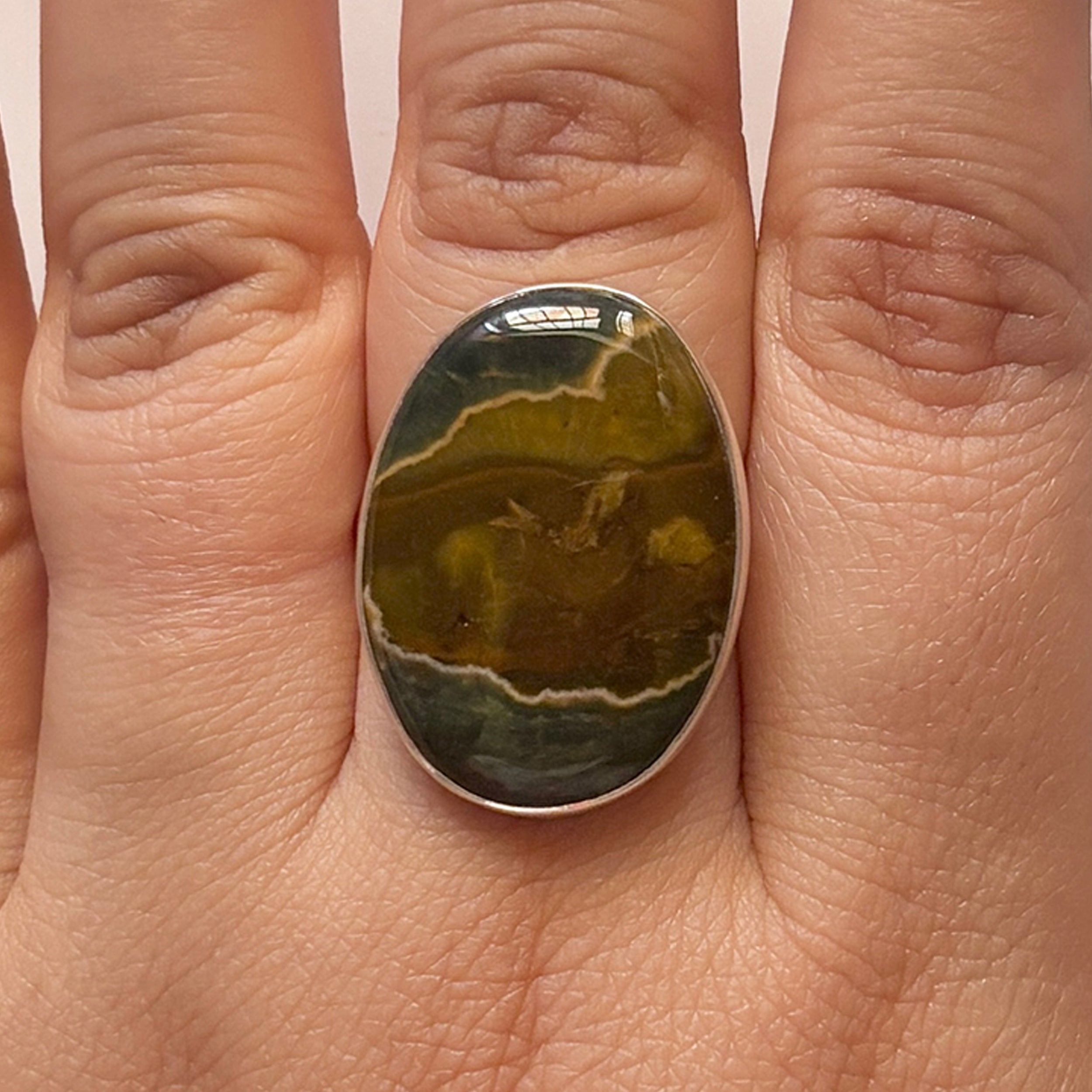 Ocean Jasper Ring-(OCJ-2-17)