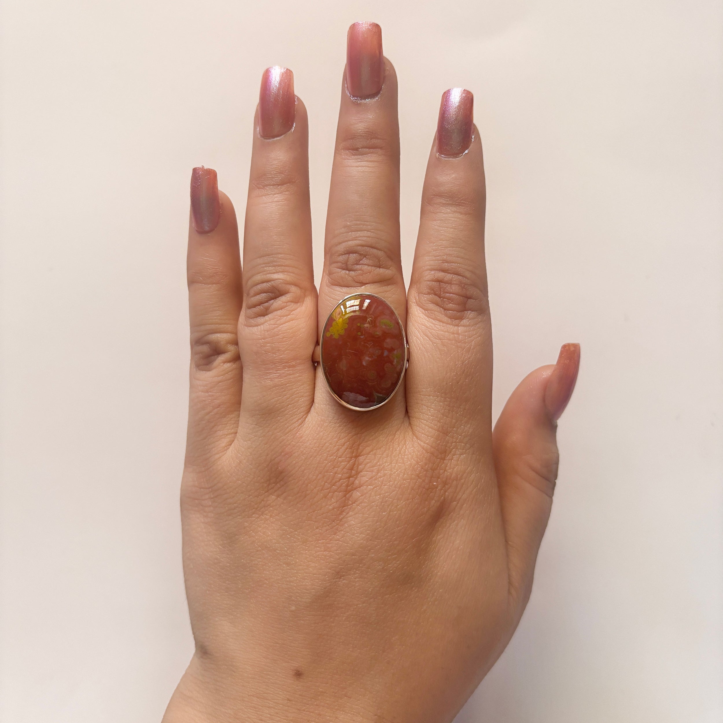 Ocean Jasper Ring-(OCJ-2-20)