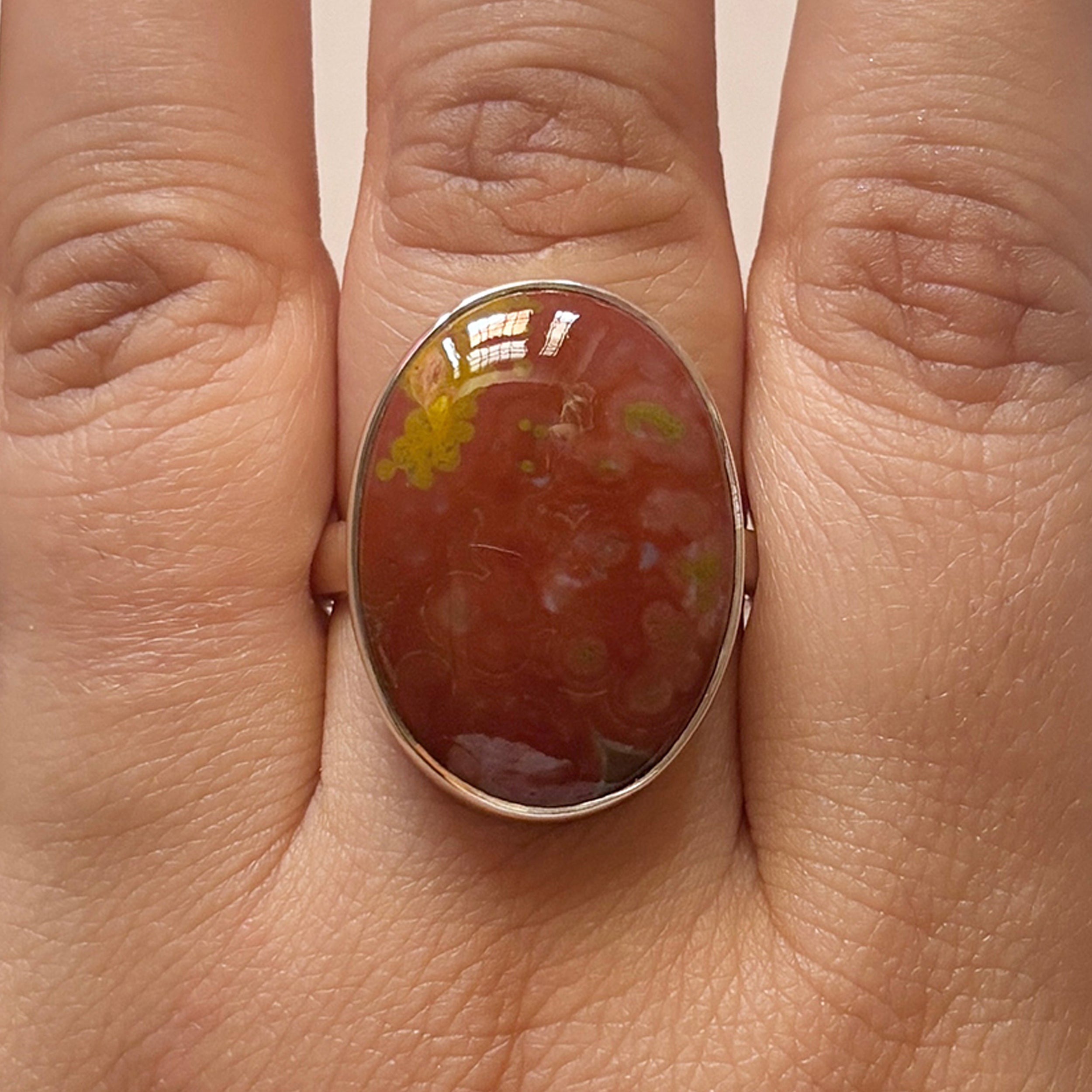 Ocean Jasper Ring-(OCJ-2-20)