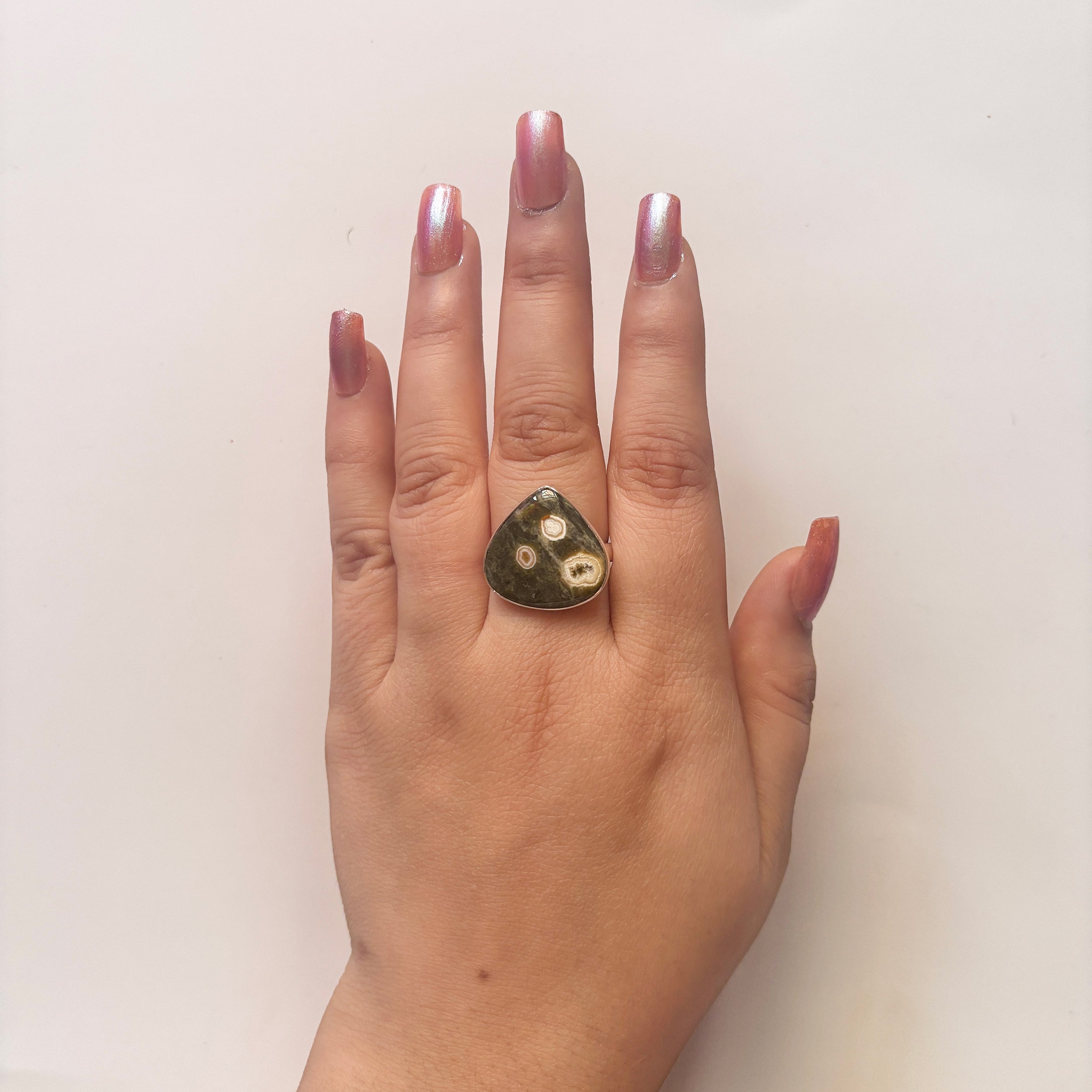 Ocean Jasper Ring-(OCJ-2-25)