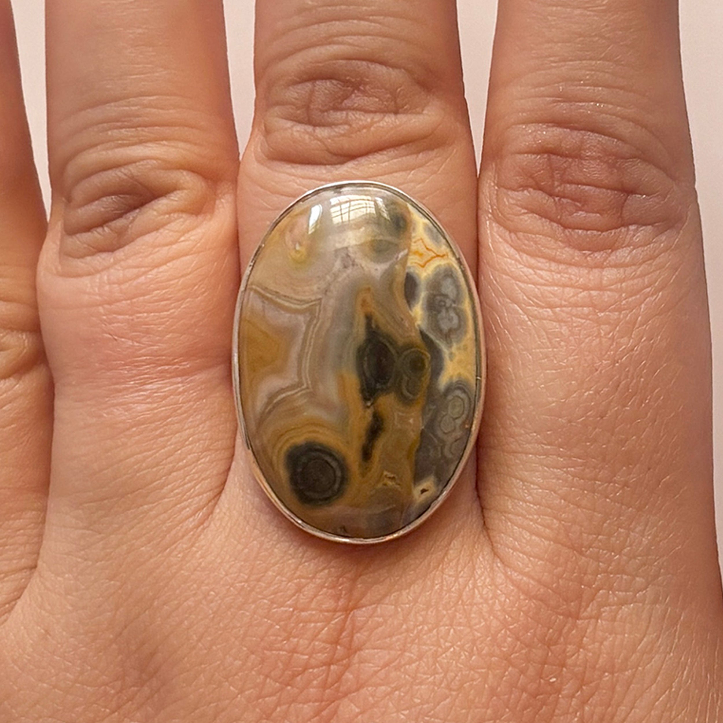 Ocean Jasper Ring-(OCJ-2-28)