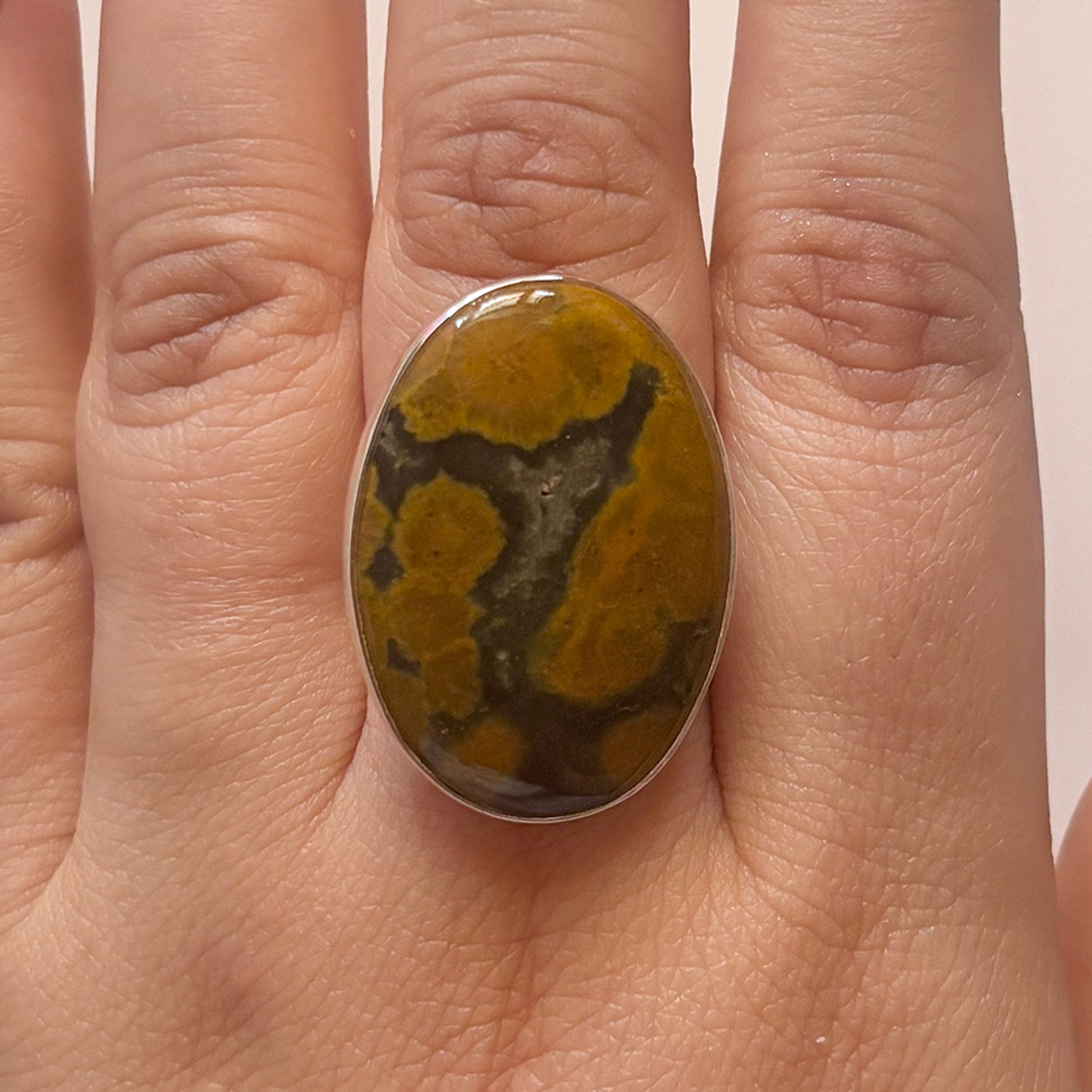 Ocean Jasper Ring-(OCJ-2-31)