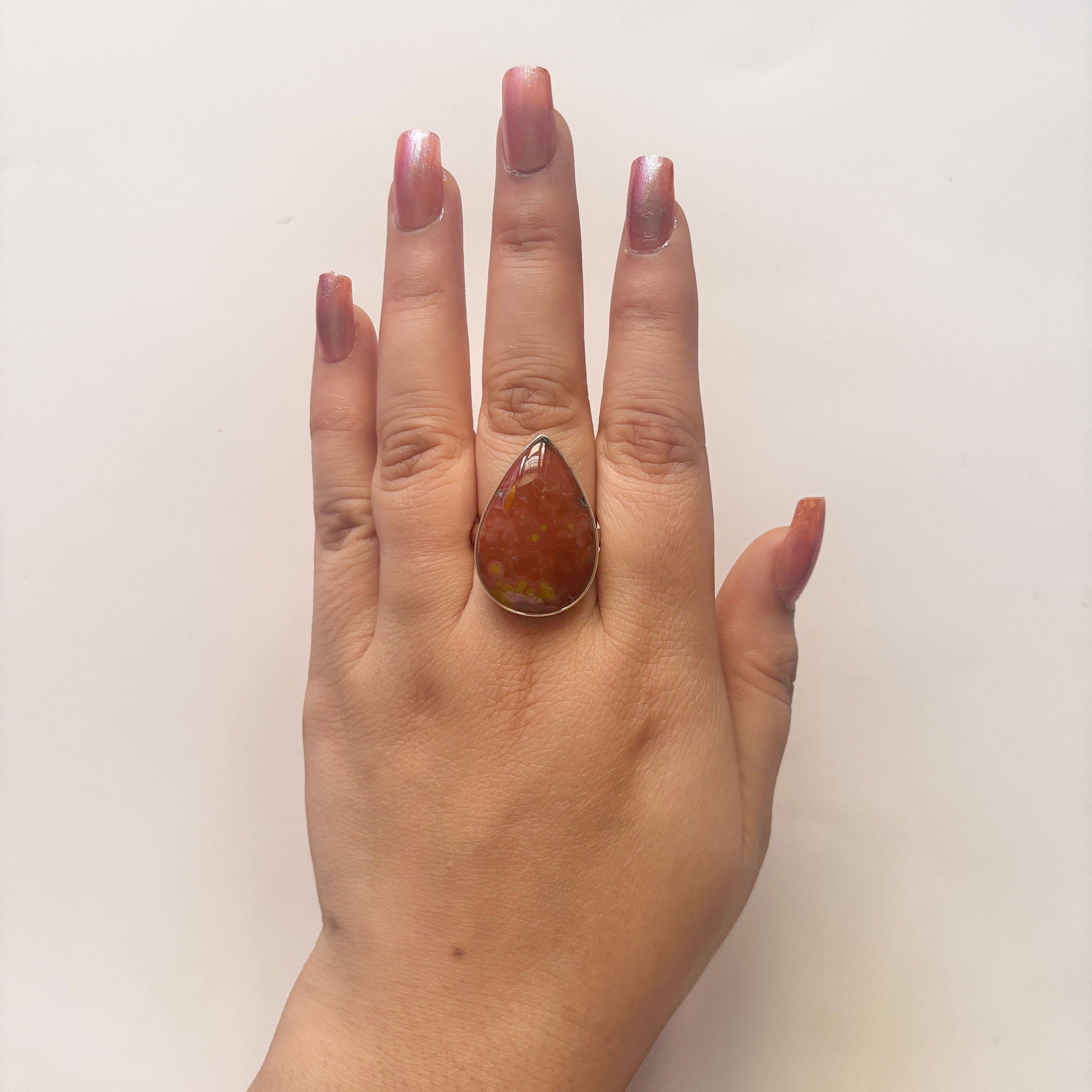 Ocean Jasper Ring-(OCJ-2-32)