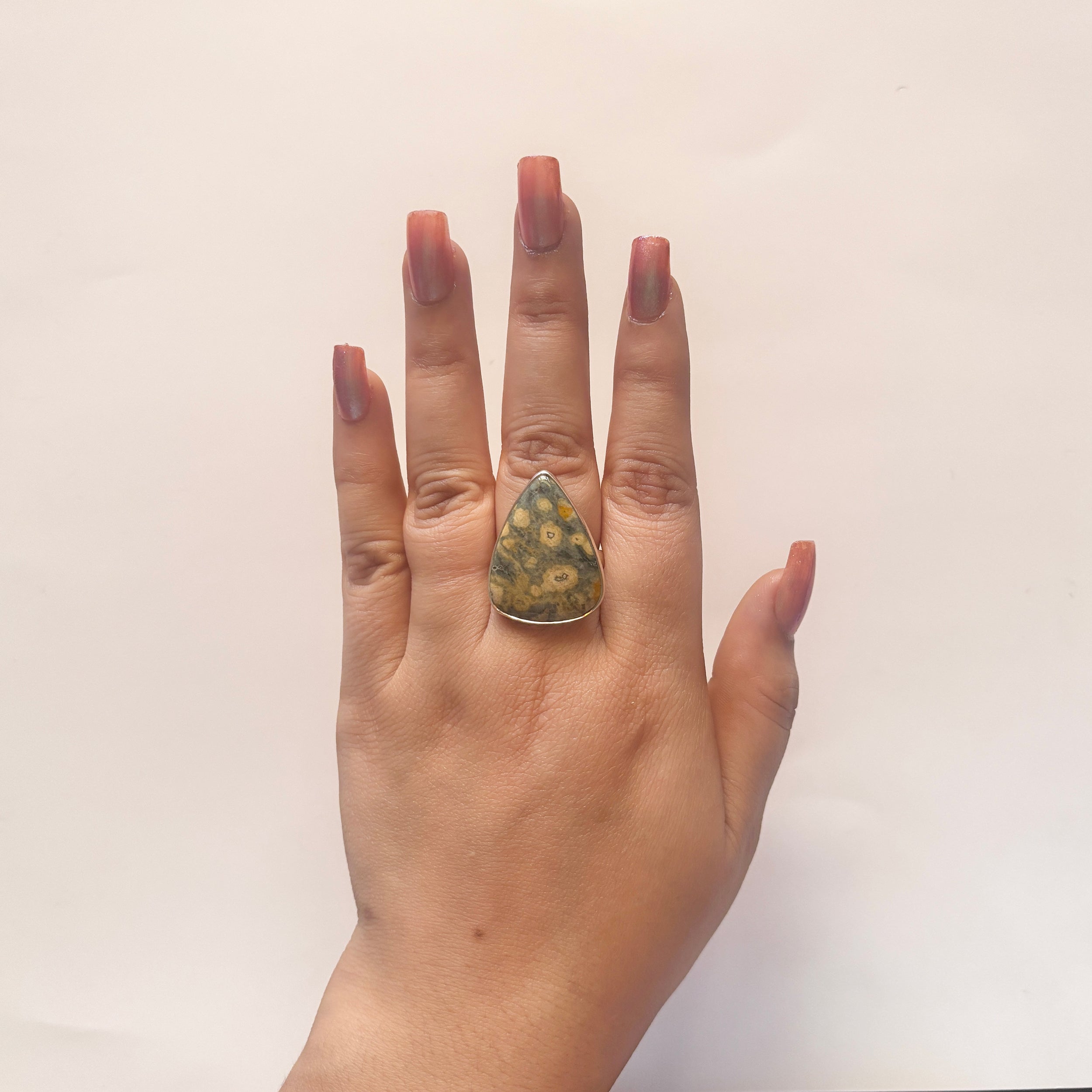 Ocean Jasper Ring-(OCJ-2-33)