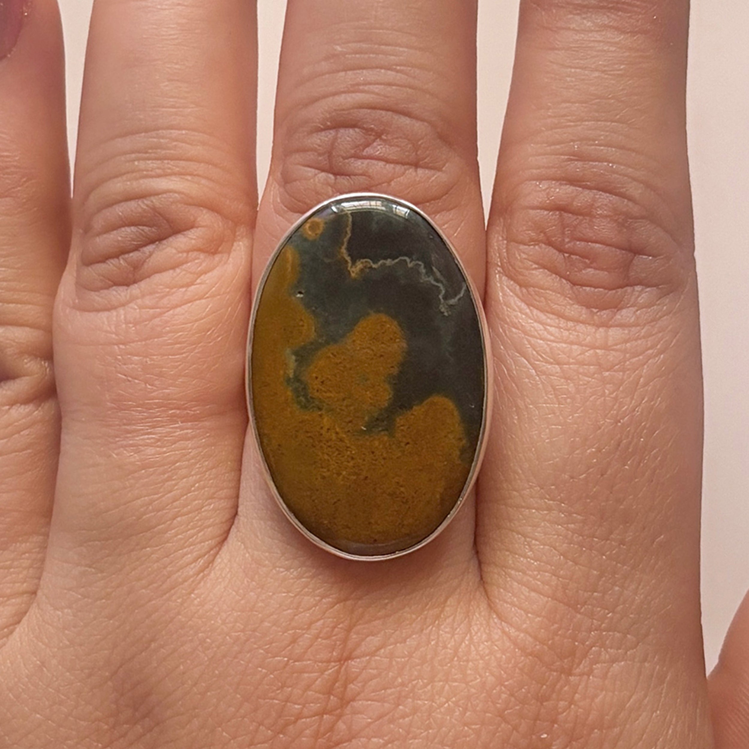 Ocean Jasper Ring-(OCJ-2-34)