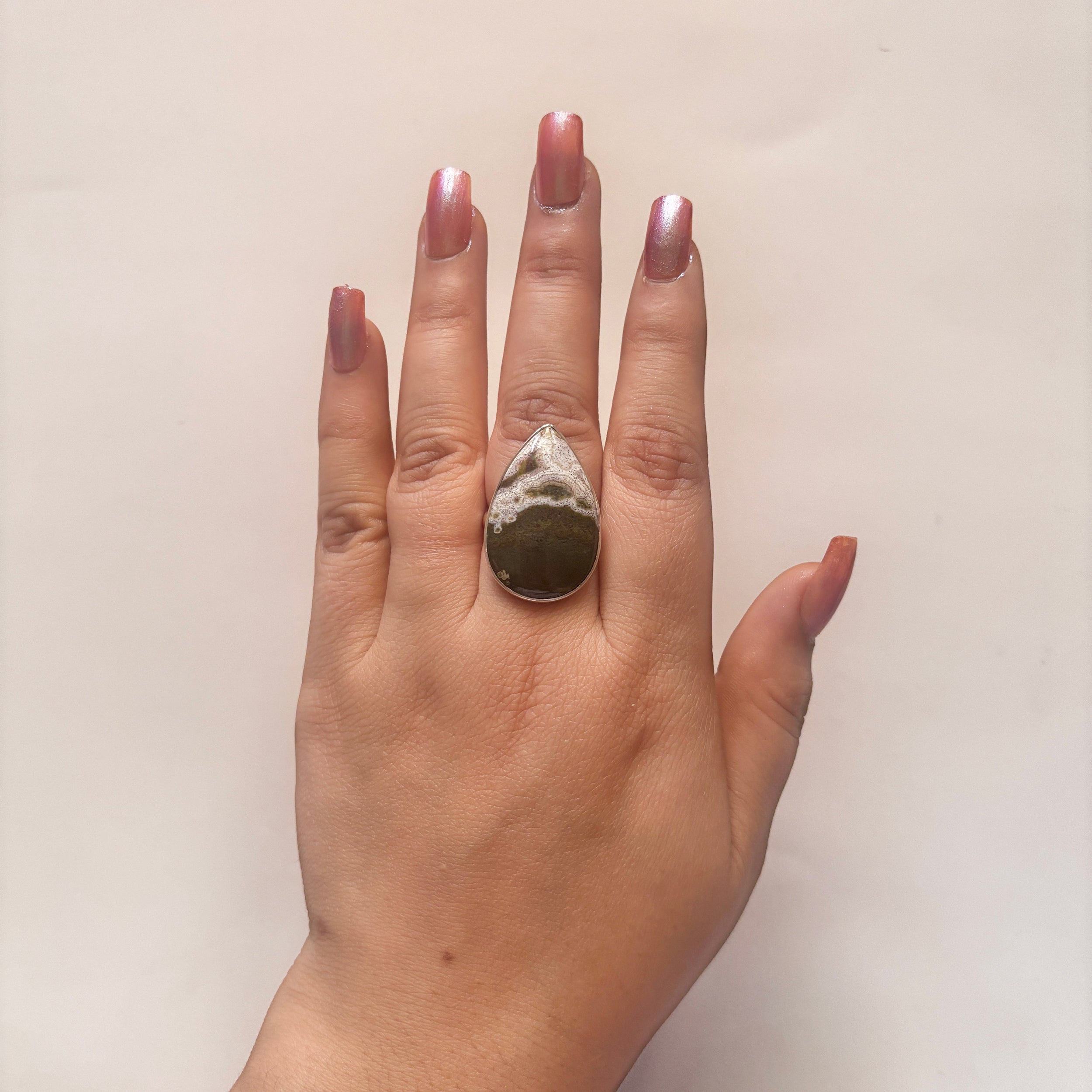 Ocean Jasper Ring-(OCJ-2-35)