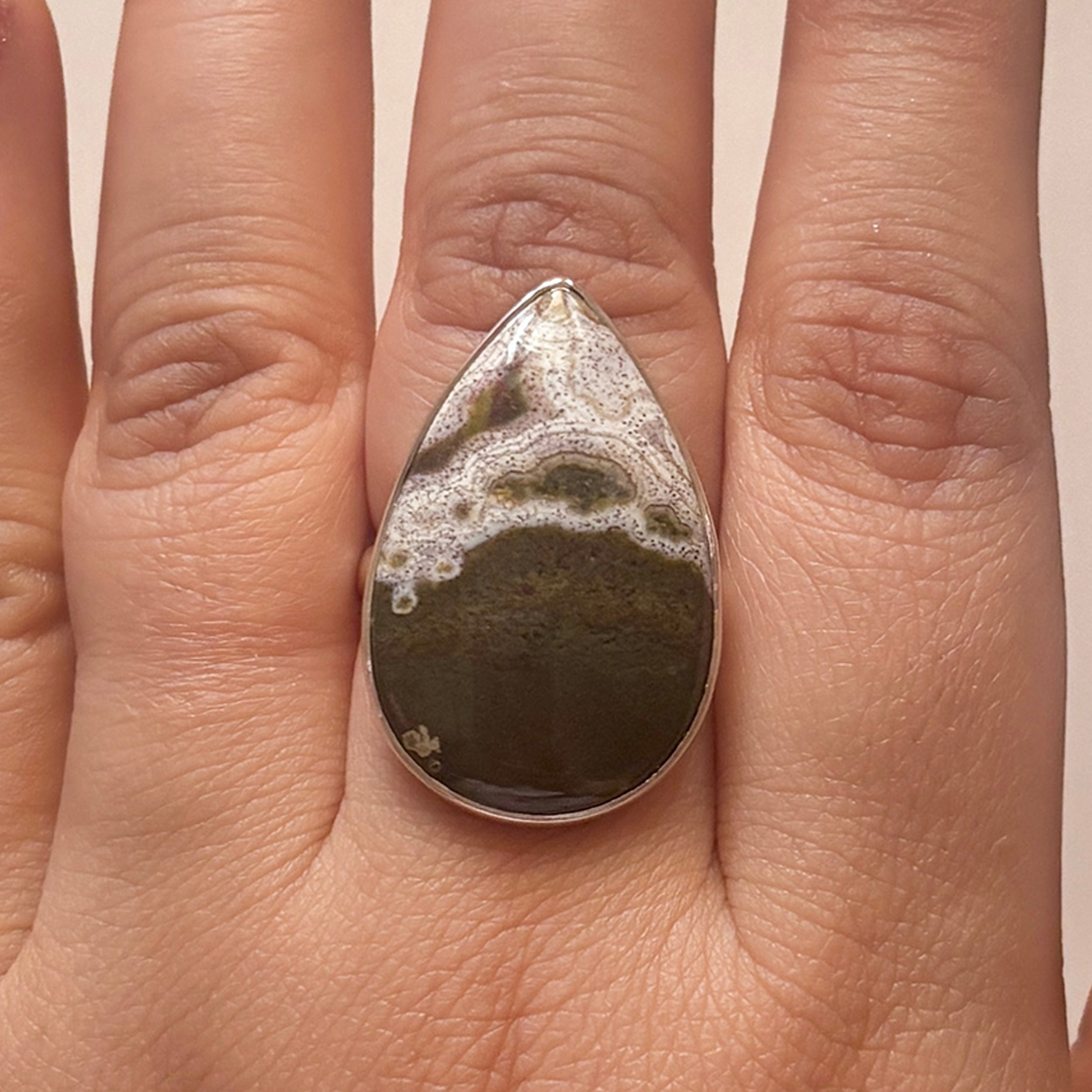 Ocean Jasper Ring-(OCJ-2-35)
