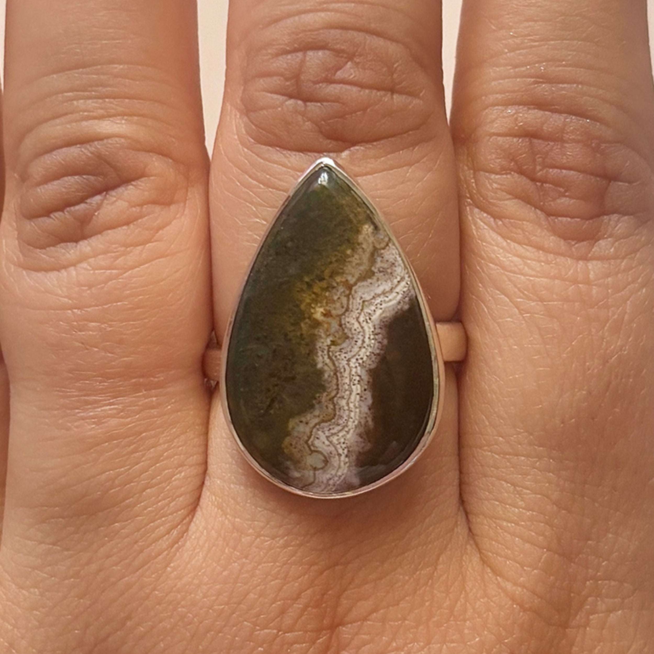 Ocean Jasper Ring-(OCJ-2-36)