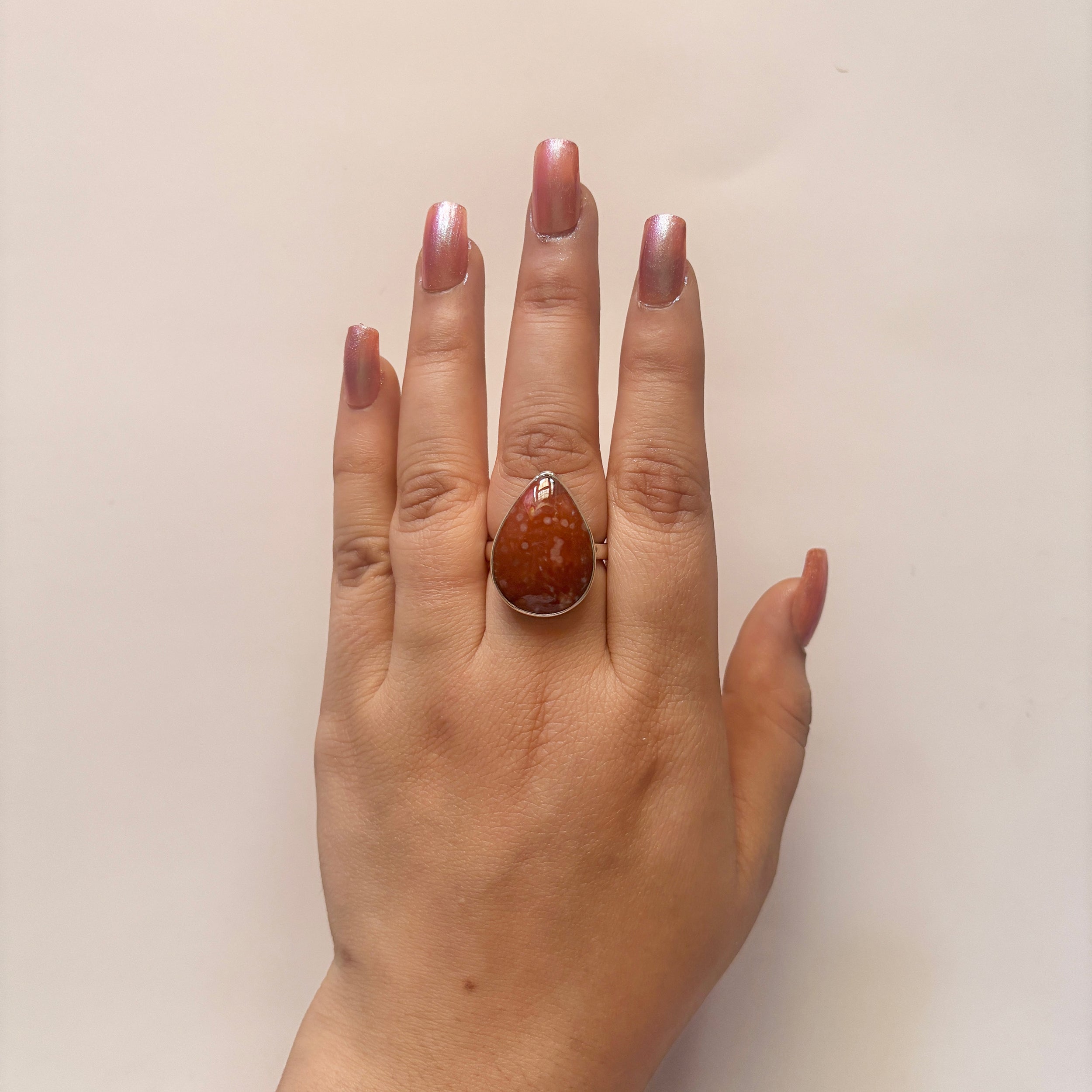 Ocean Jasper Ring-(OCJ-2-37)