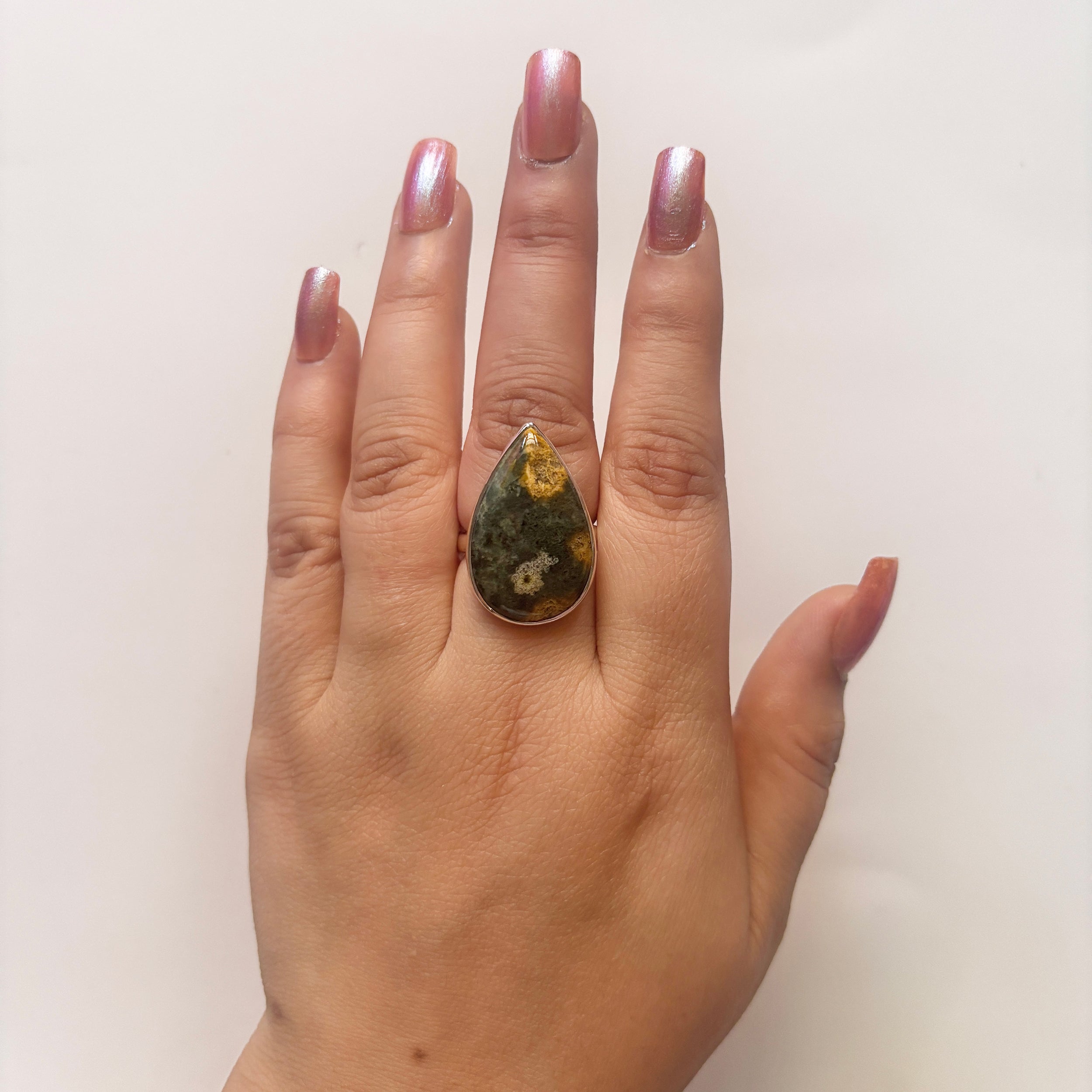 Ocean Jasper Ring-(OCJ-2-38)