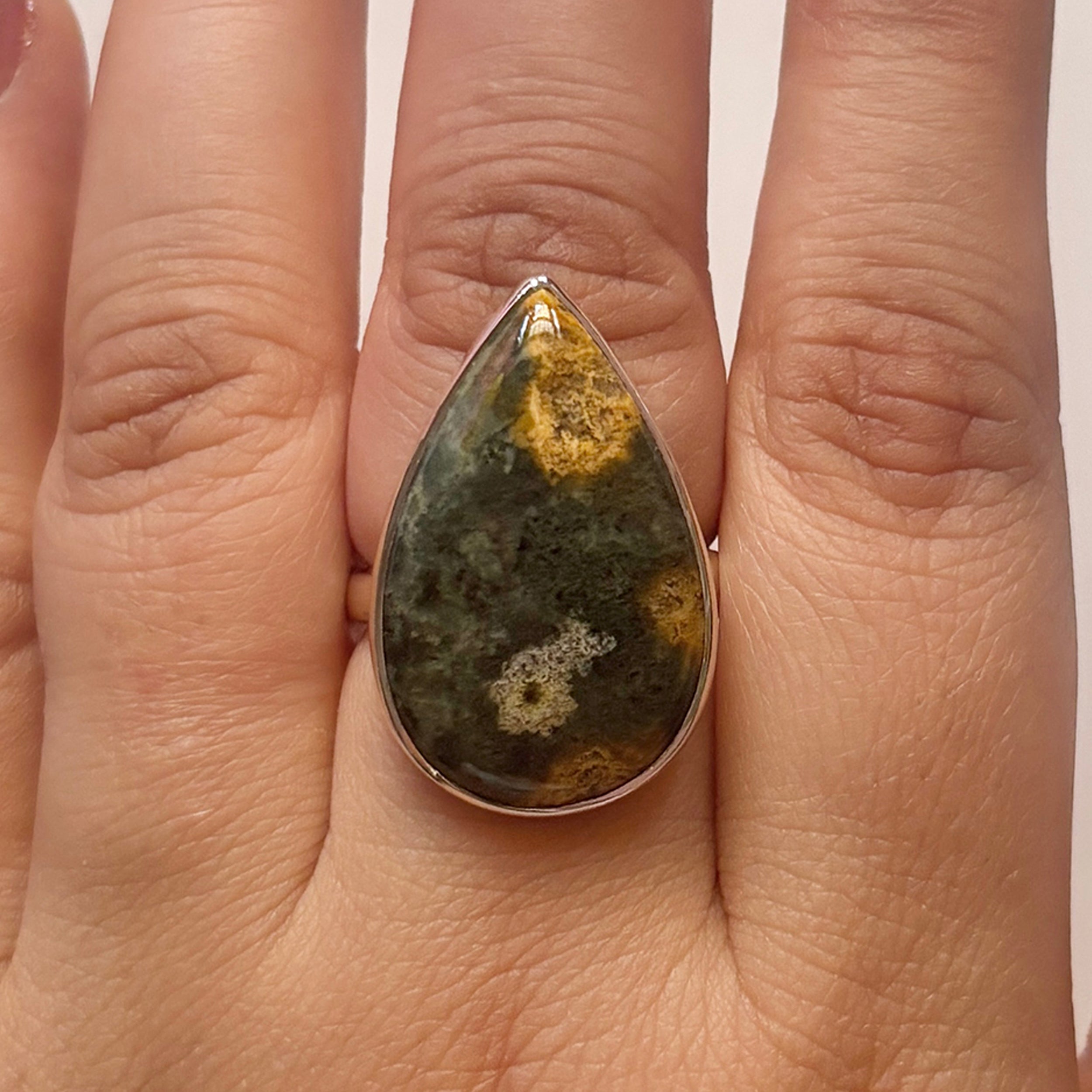 Ocean Jasper Ring-(OCJ-2-38)