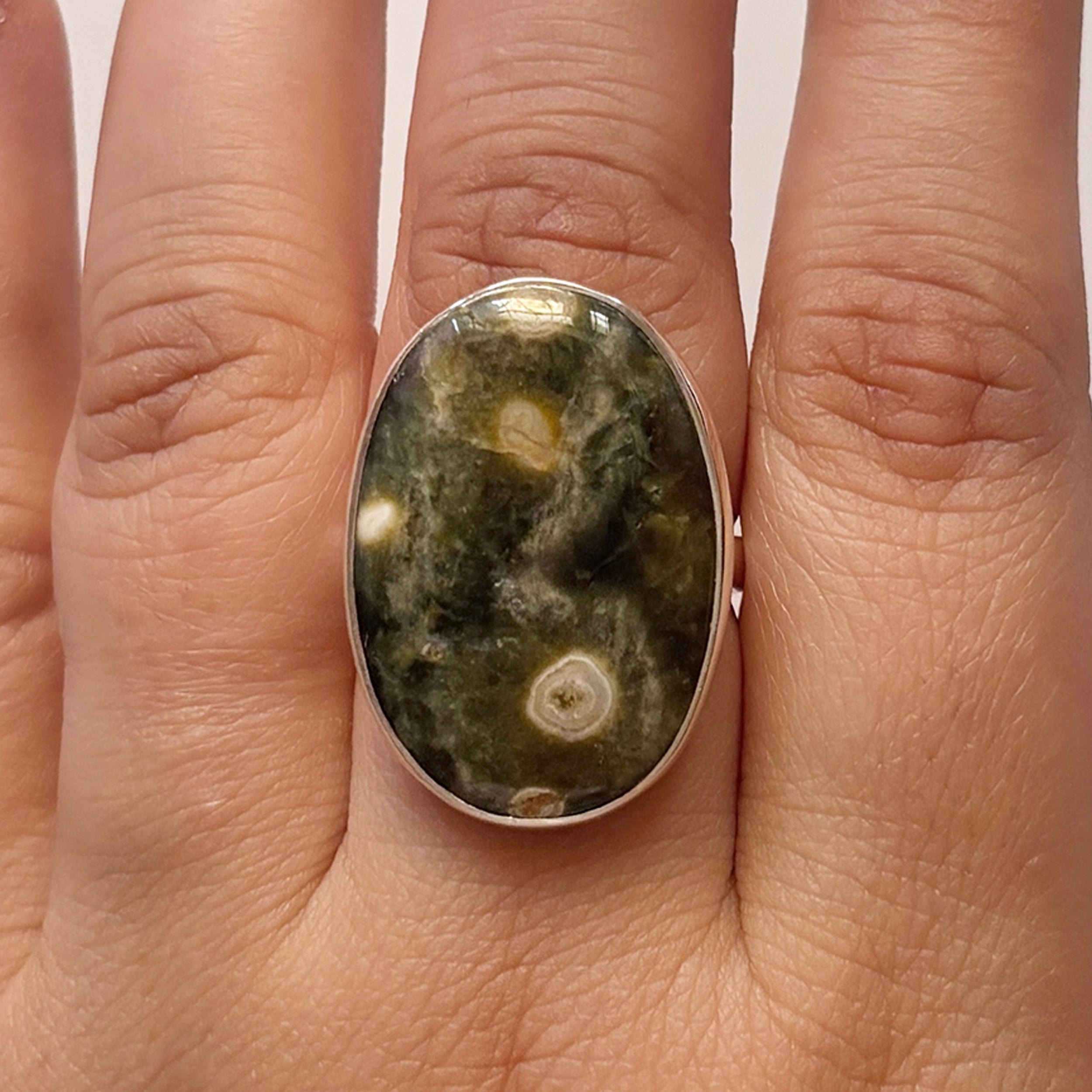 Ocean Jasper Ring-(OCJ-2-7)