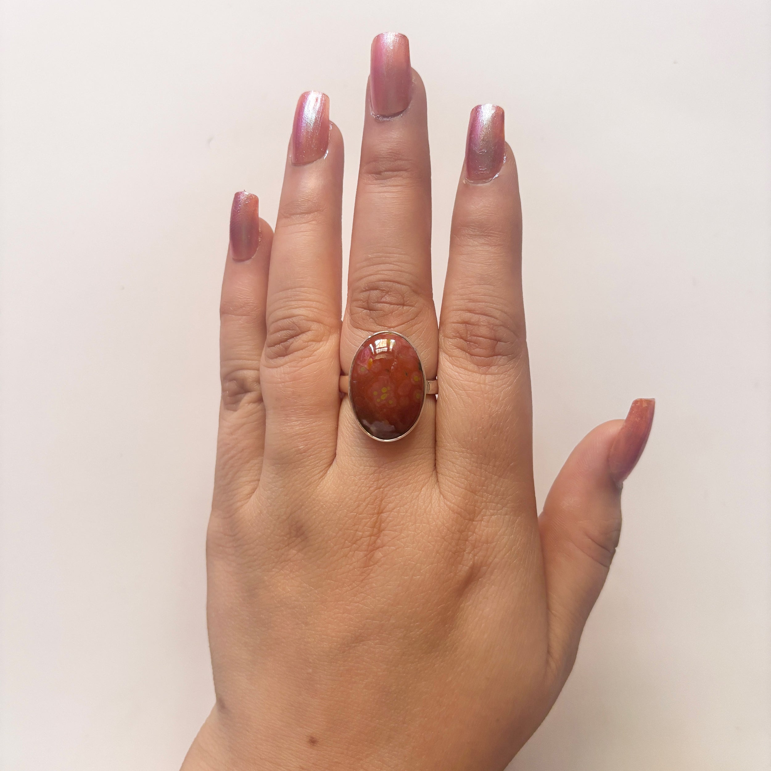 Ocean Jasper Ring-(OCJ-2-9)