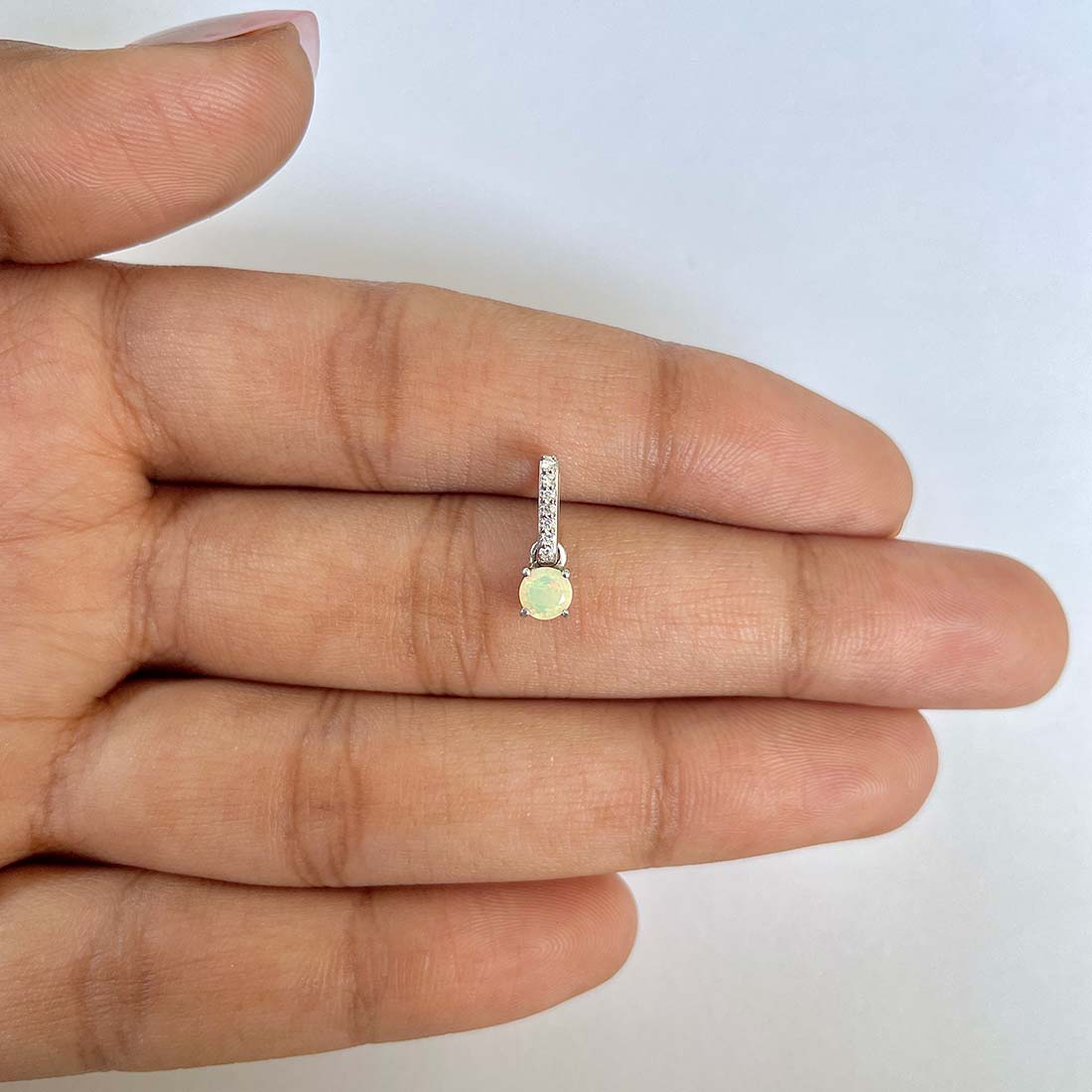 Opal Pendant-(OPL-RDP-1166)