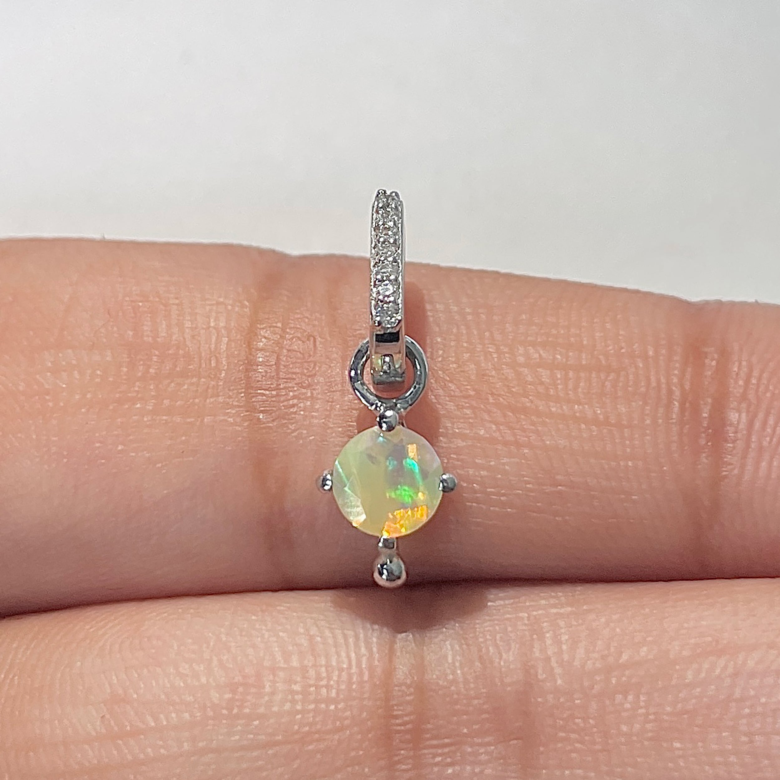 Opal Pendant-(OPL-RDP-399)