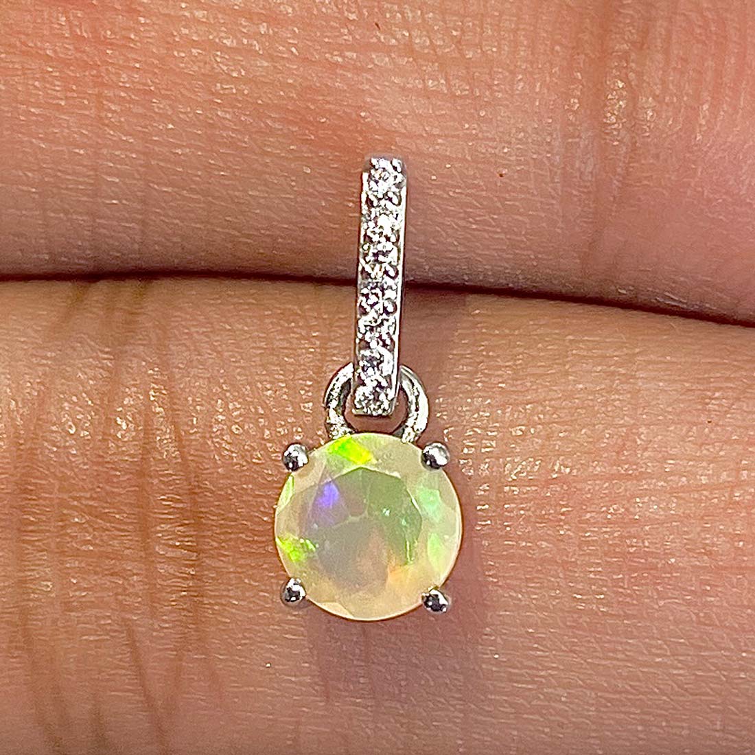 Opal Pendant-(OPL-RDP-549)