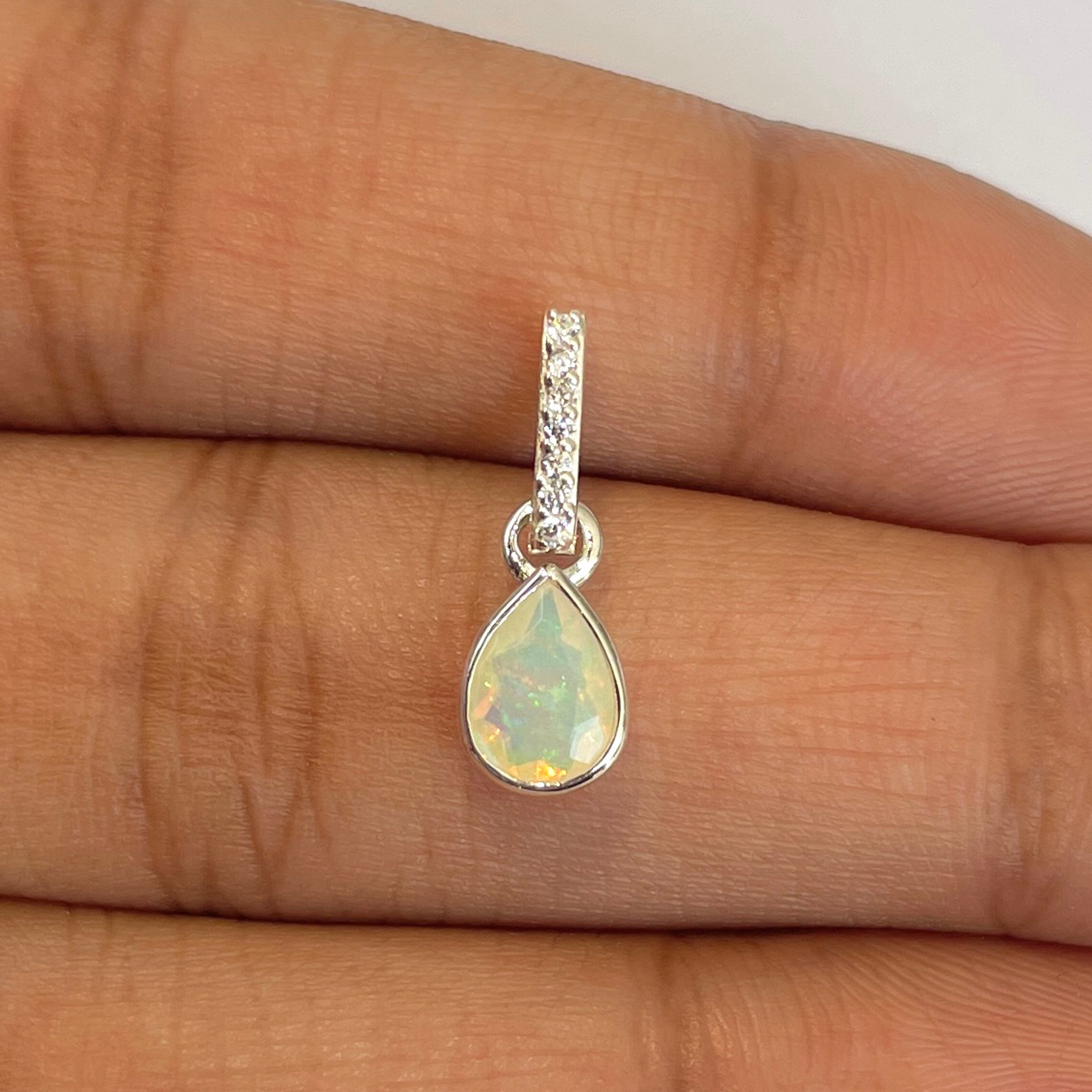 Opal Pendant-(OPL-RDP-779)