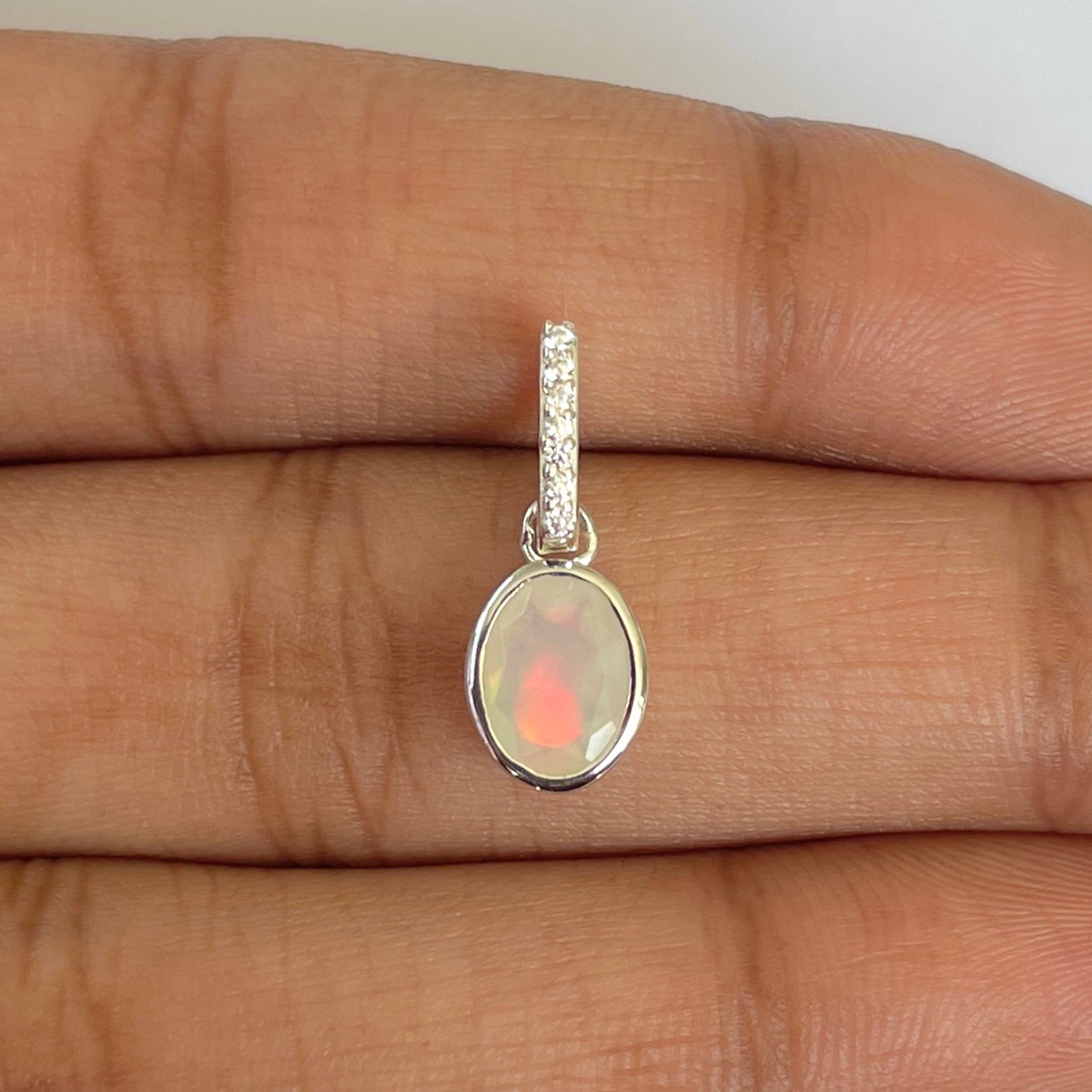 Opal Pendant-(OPL-RDP-792)