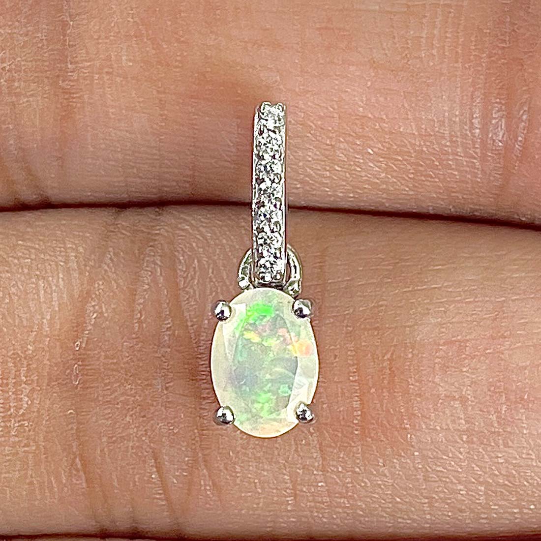 Opal Pendant-(OPL-RDP-915)