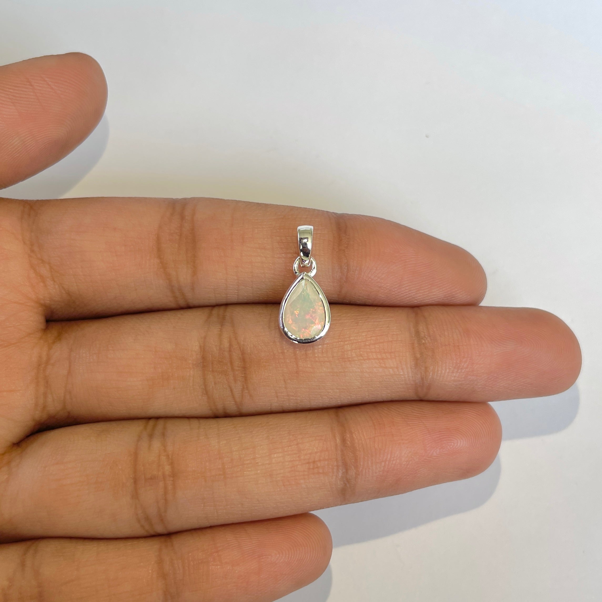 Opal Pendant-(OPL-RDP-956)